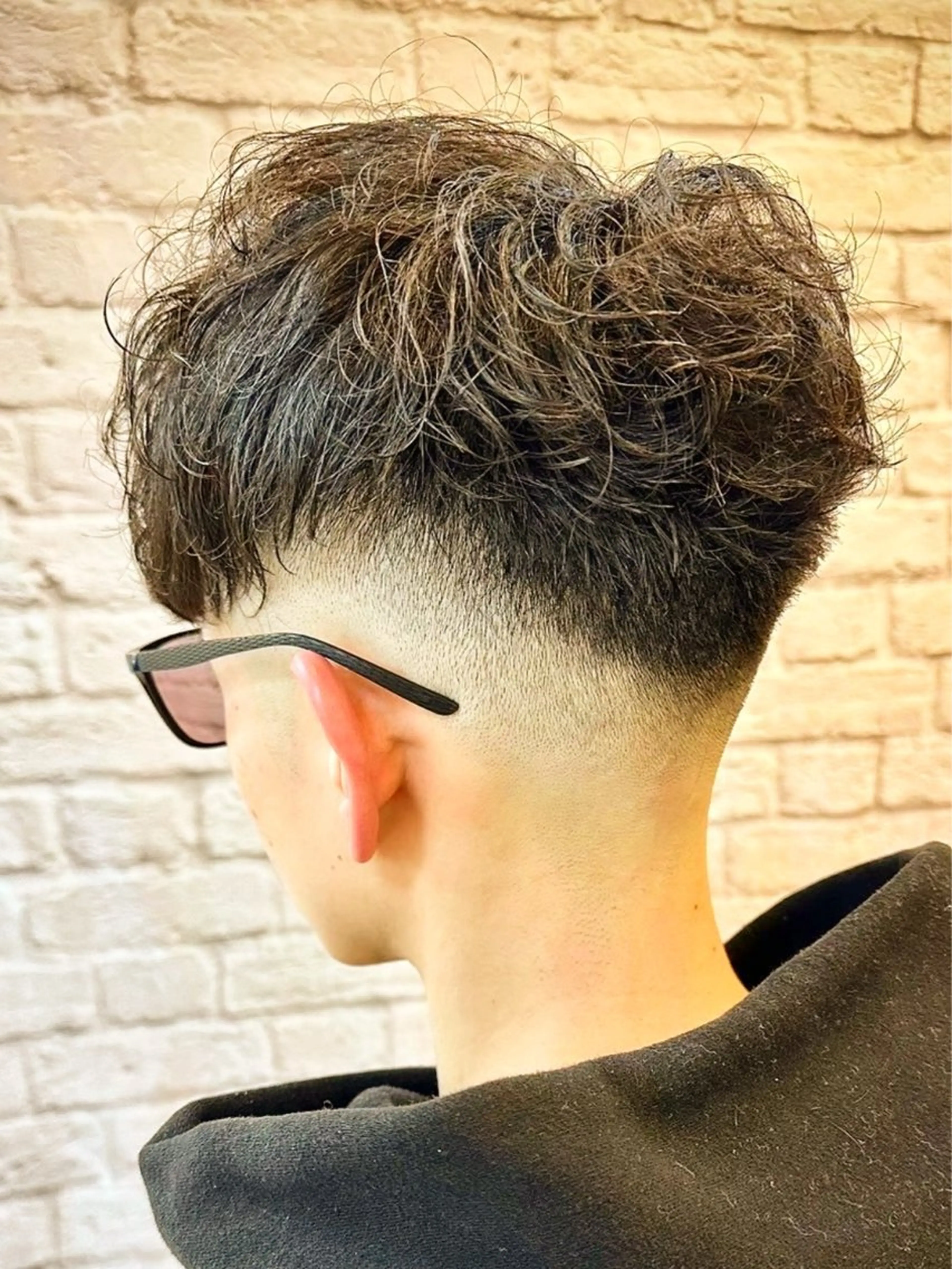 ショート カラー パーマ ヘアアレンジ メンズ カット パーマ メンズカット/パーマ 山崎航平💈のヘアスタイル