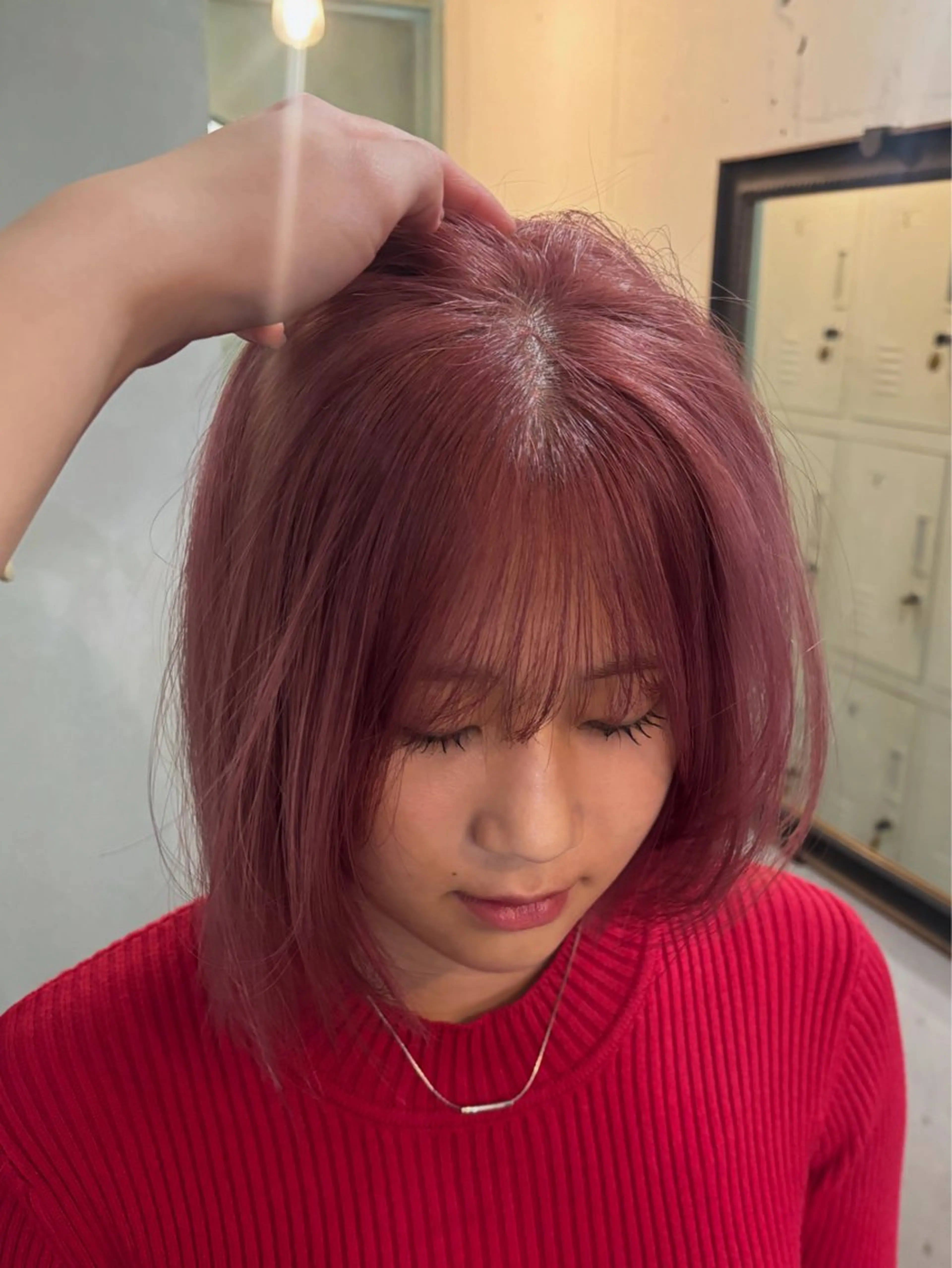 カラー AWESOME所属・うる艶/縮毛矯正 manaのヘアスタイル