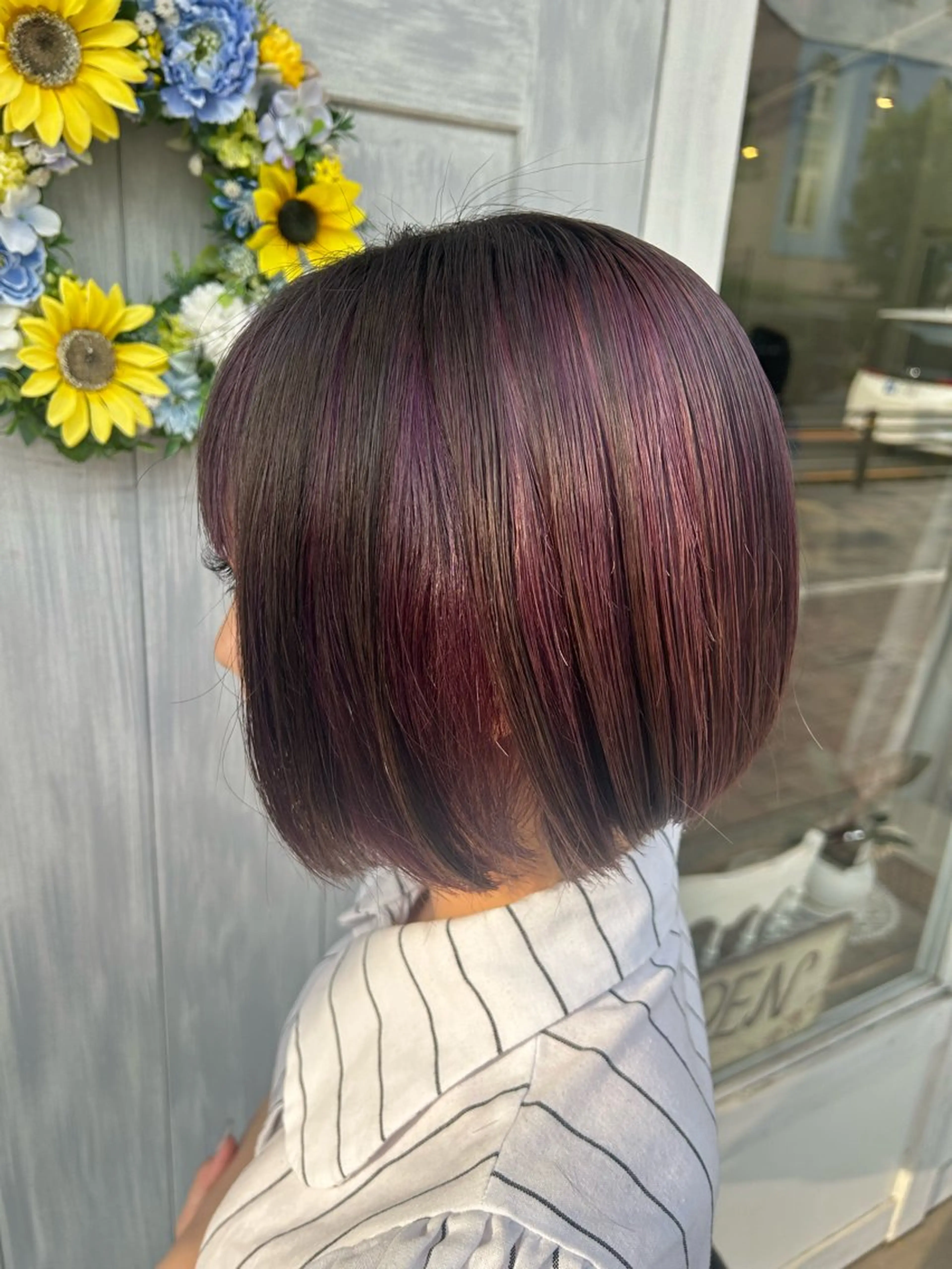 【★インナーカラー★ハイライトカラー】カット+Wカラー+『オージュア』ケアの写真