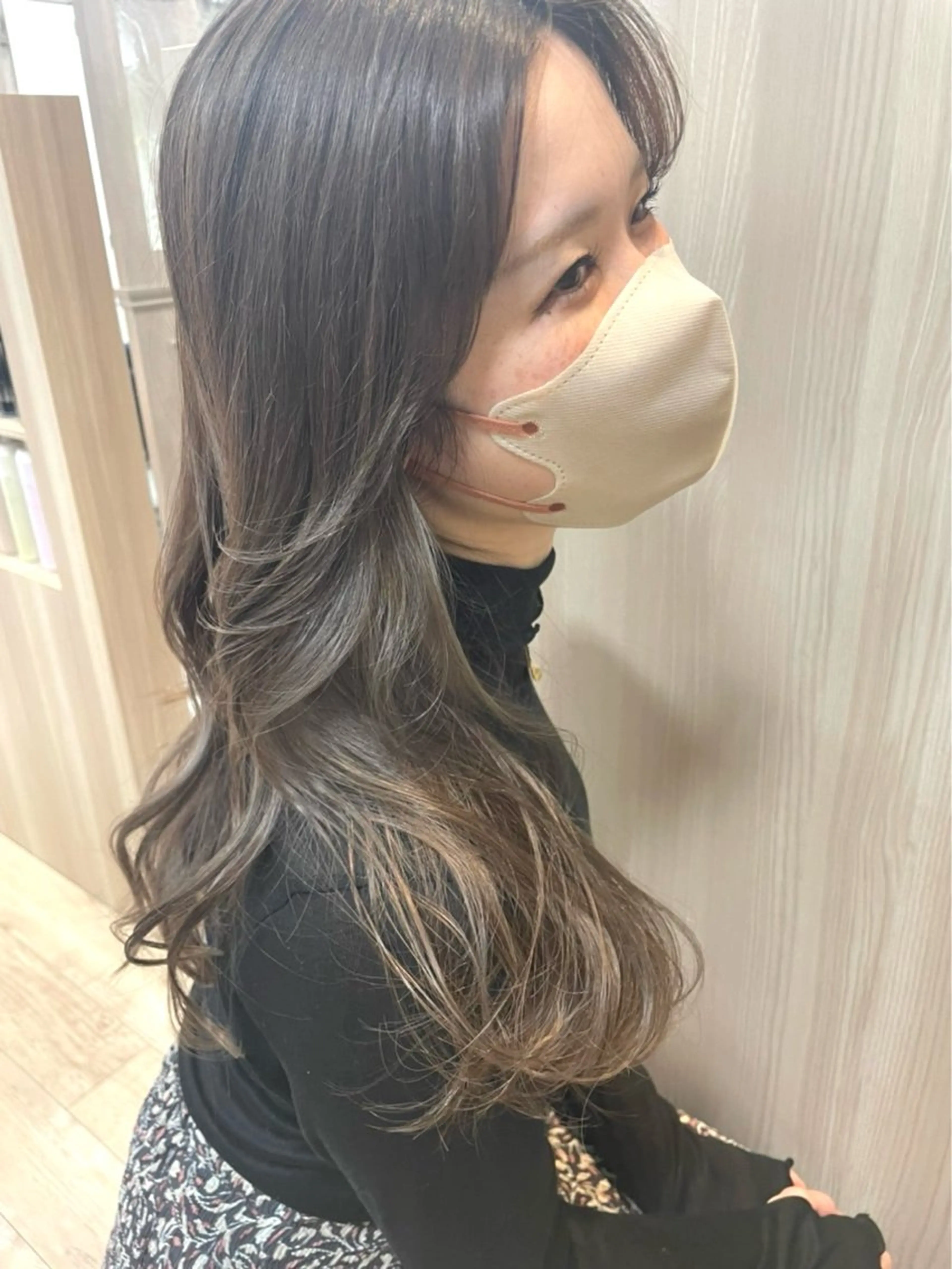 ロング カット ヘアカラー sunnyside大名所属・sunny side 大名　りょう👸🏼のヘアスタイル