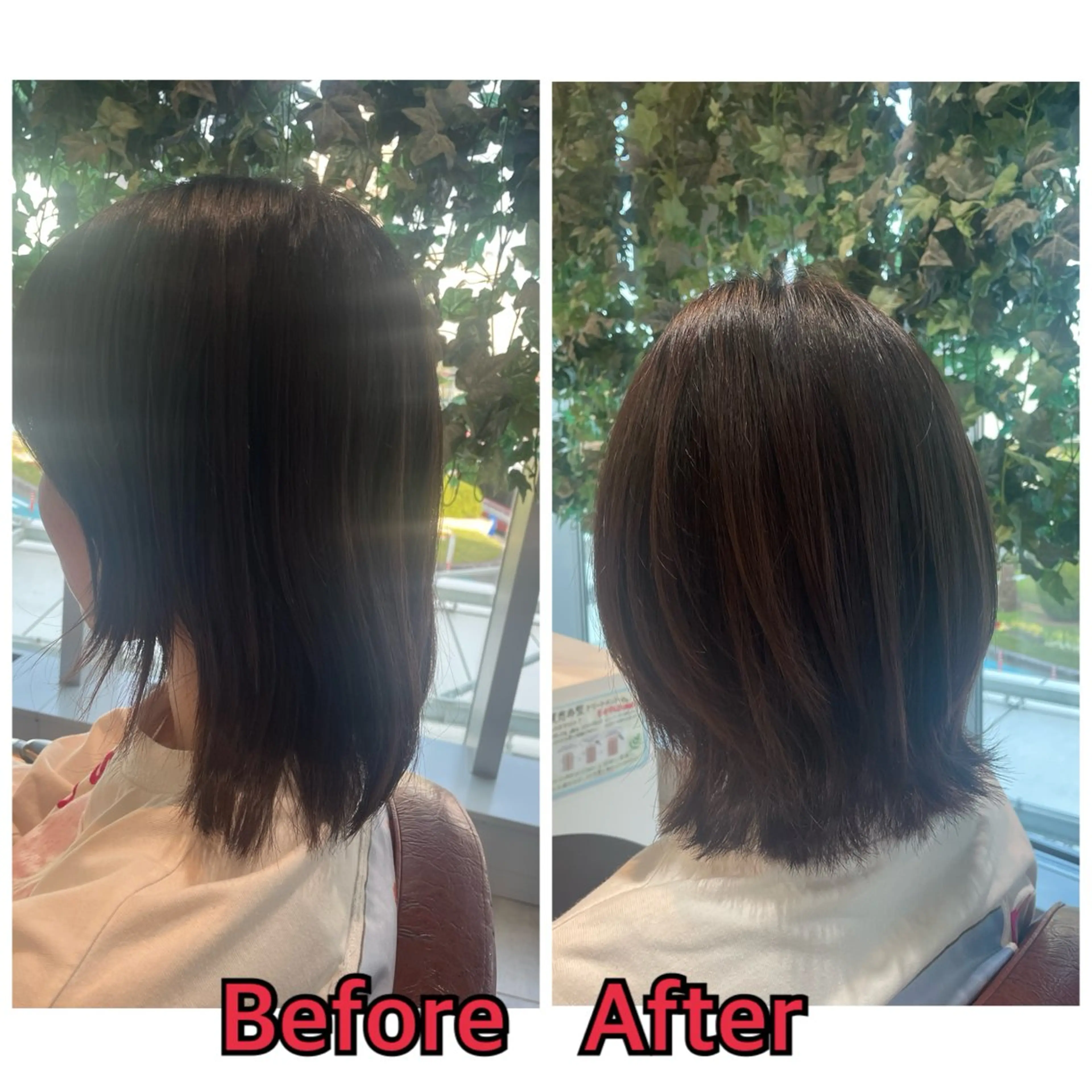 ミディアム 平 真亜里のヘアスタイル