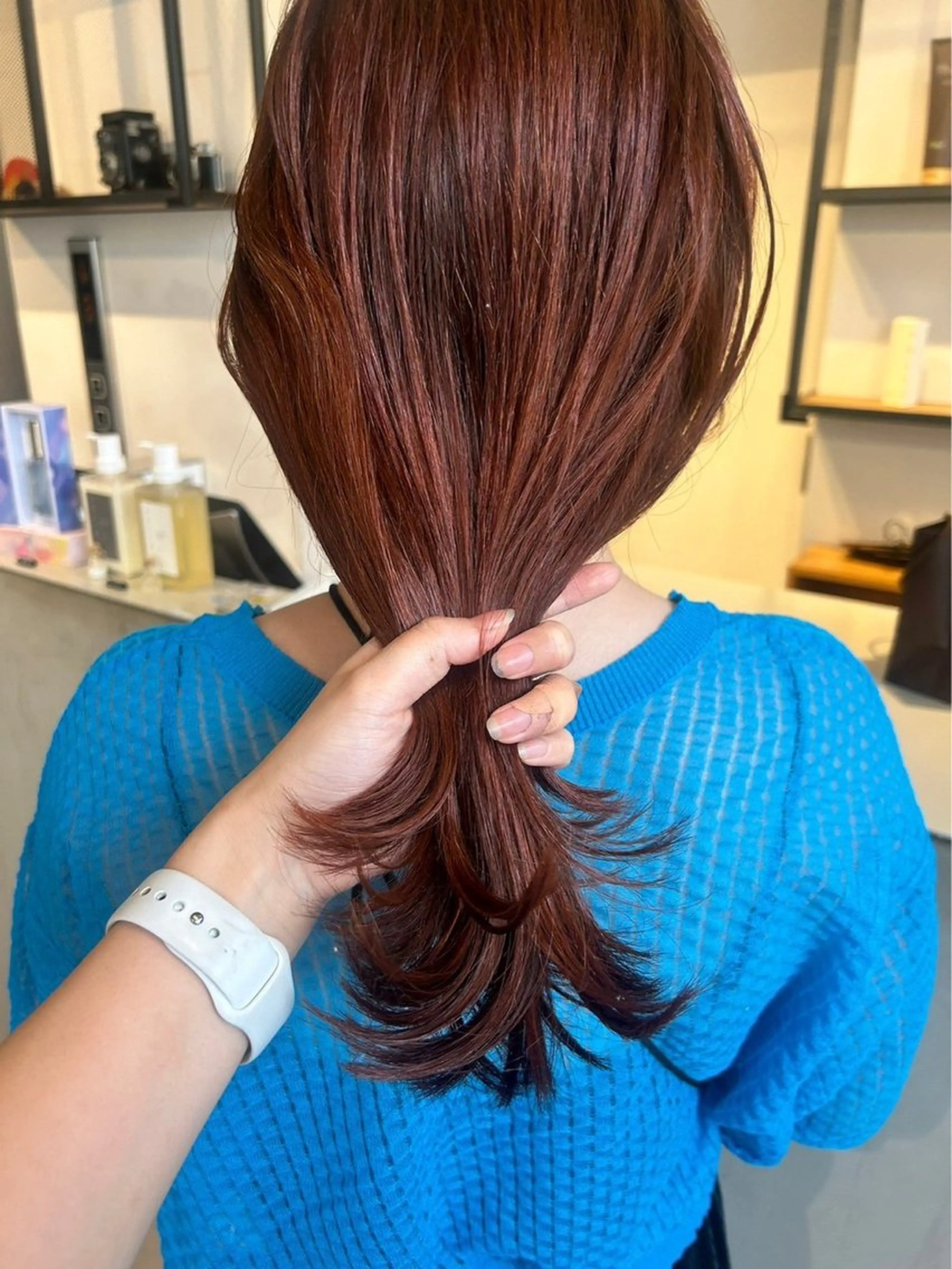 カラー 大関 星翔のヘアスタイル