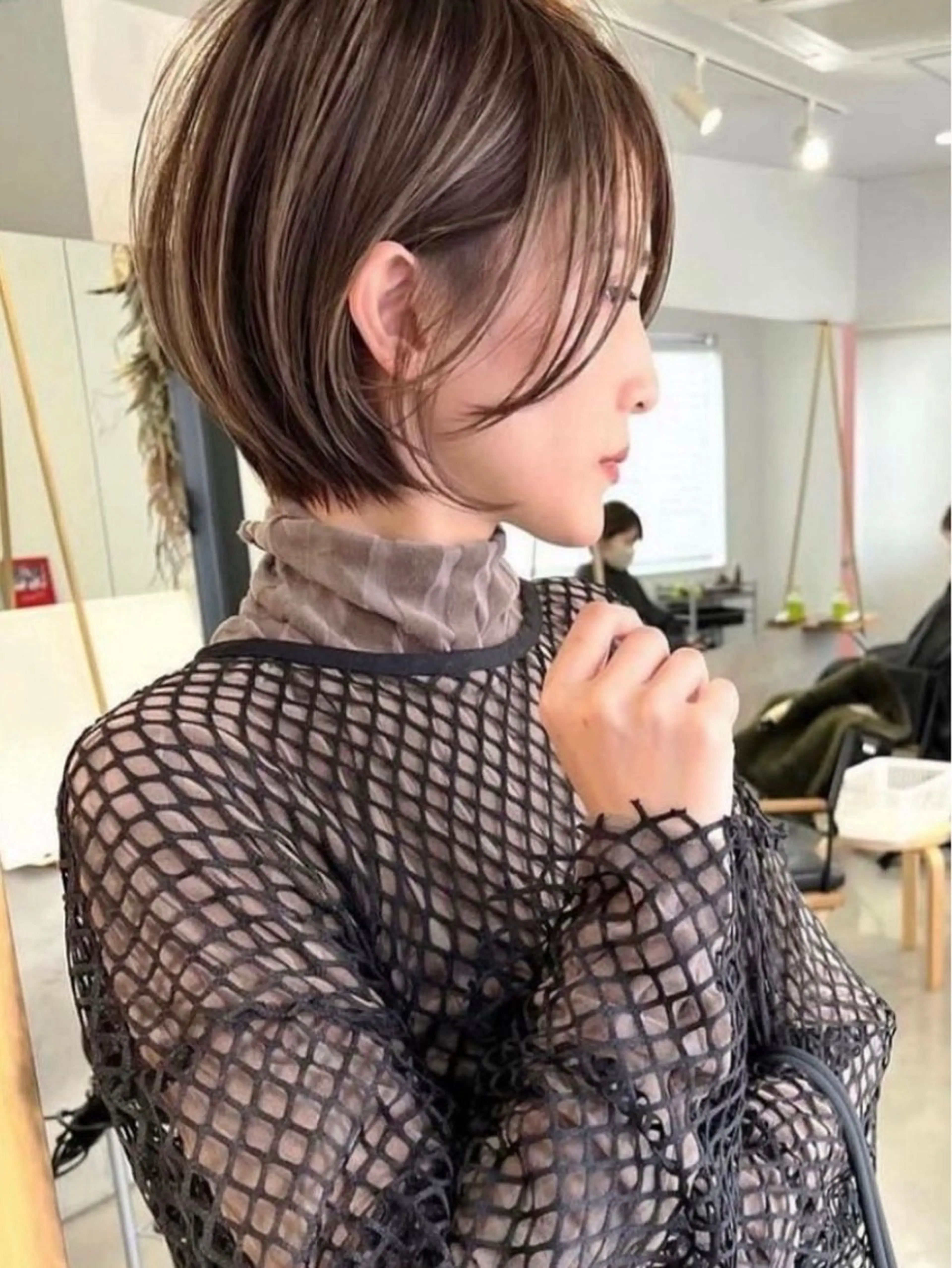 ハイライトカラー+トリートメントの写真