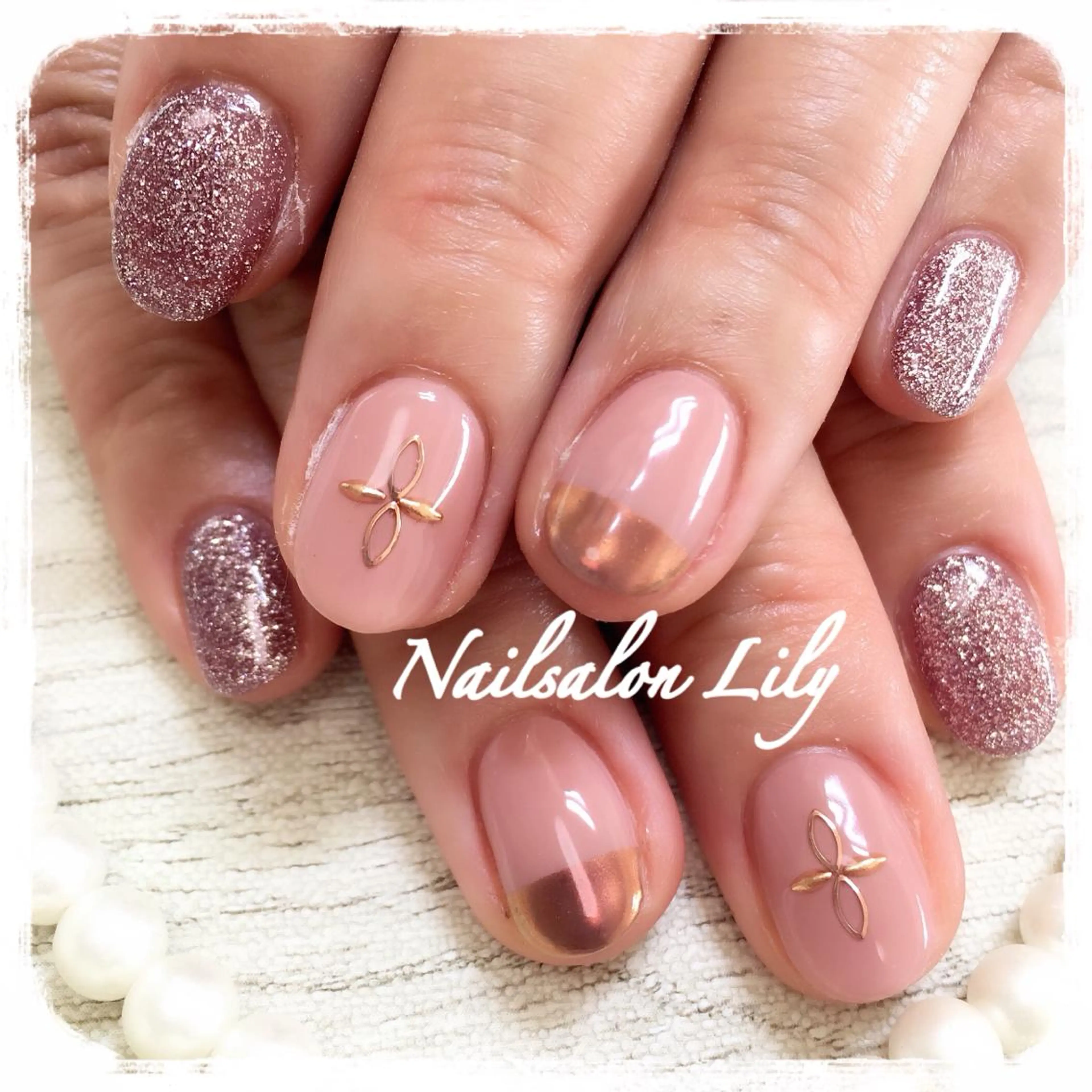 ネイル シンプルネイル Nailsalon Lilyのネイルデザイン
