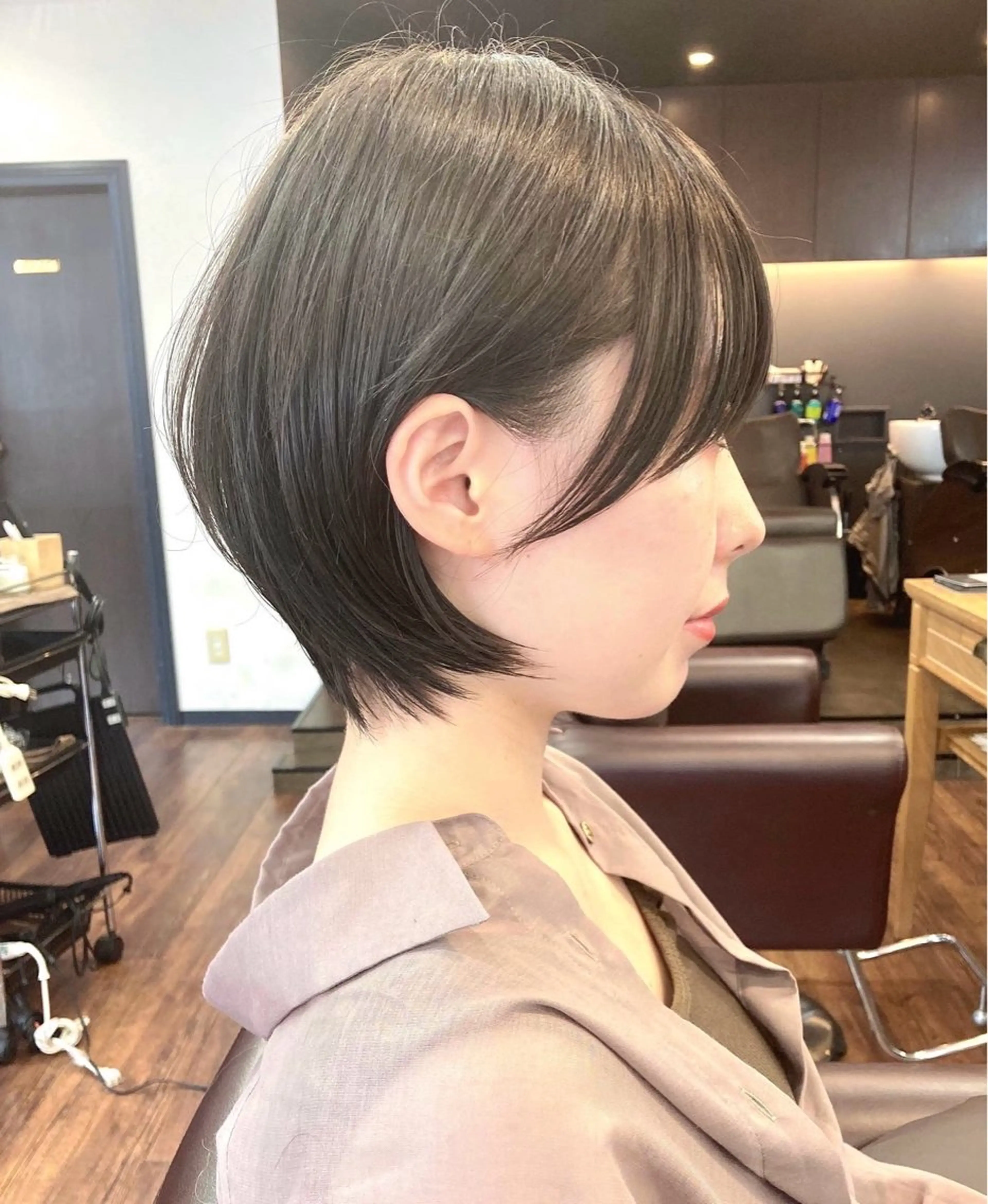 ショート カット ヘアカラー トリートメント レイヤー/メンズ 竹田凪儀のヘアスタイル