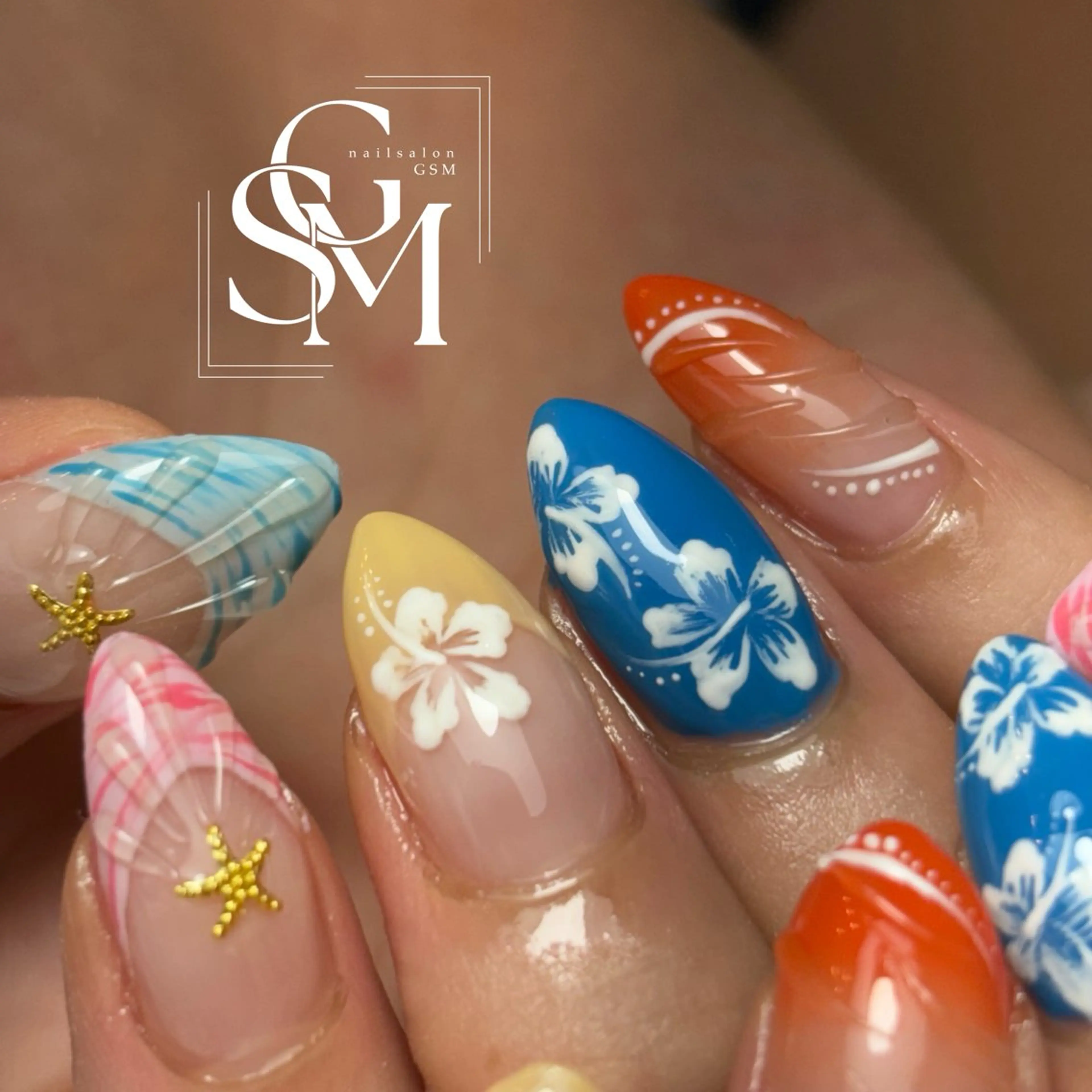ネイル ハンドネイル nail salon GSMのネイルデザイン