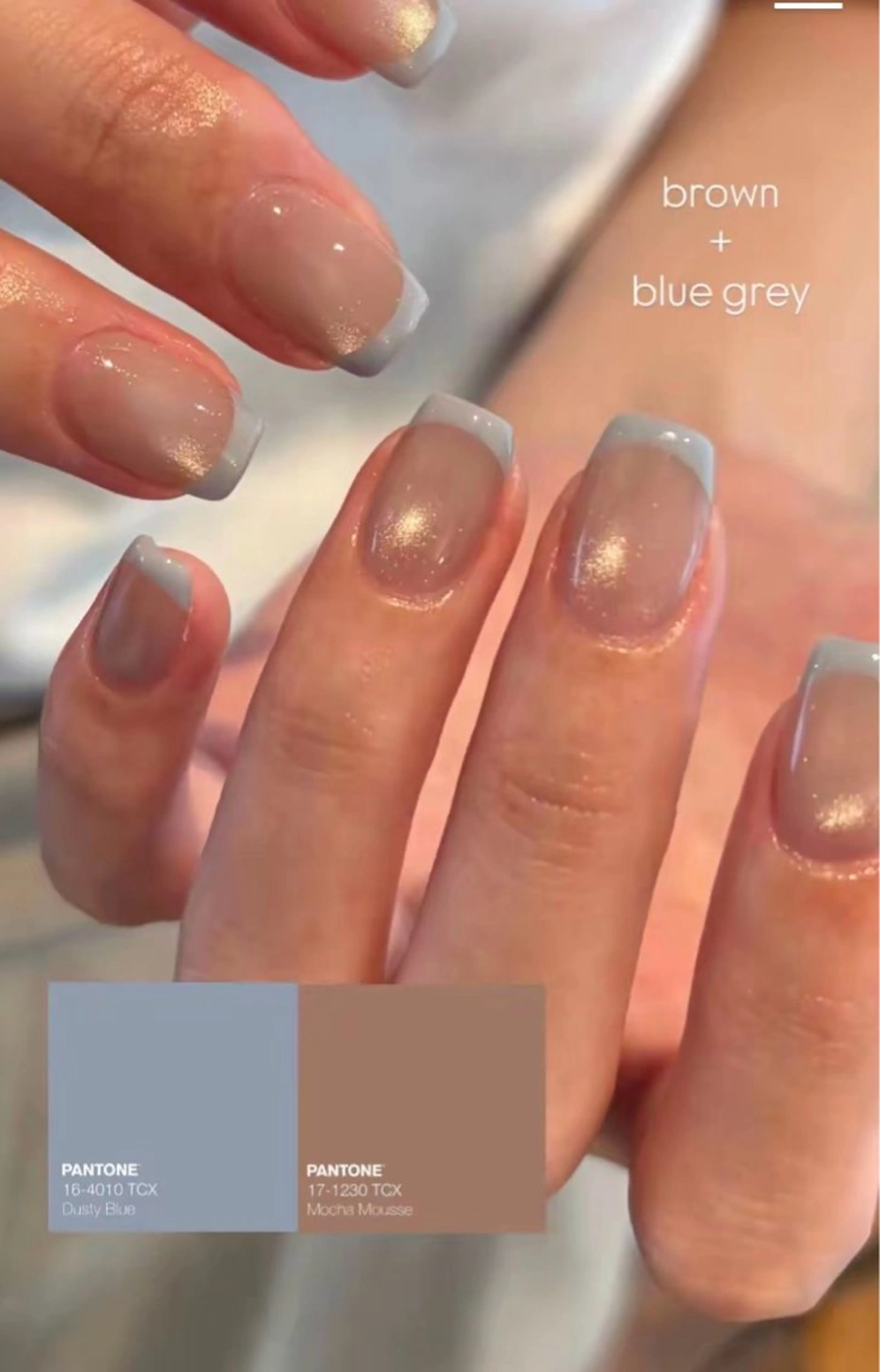 ネイル 韓国ネイル 持ち込み ニュアンスネイル ネイルチップ 冬ネイル RINN ANA.CHUOのネイルデザイン