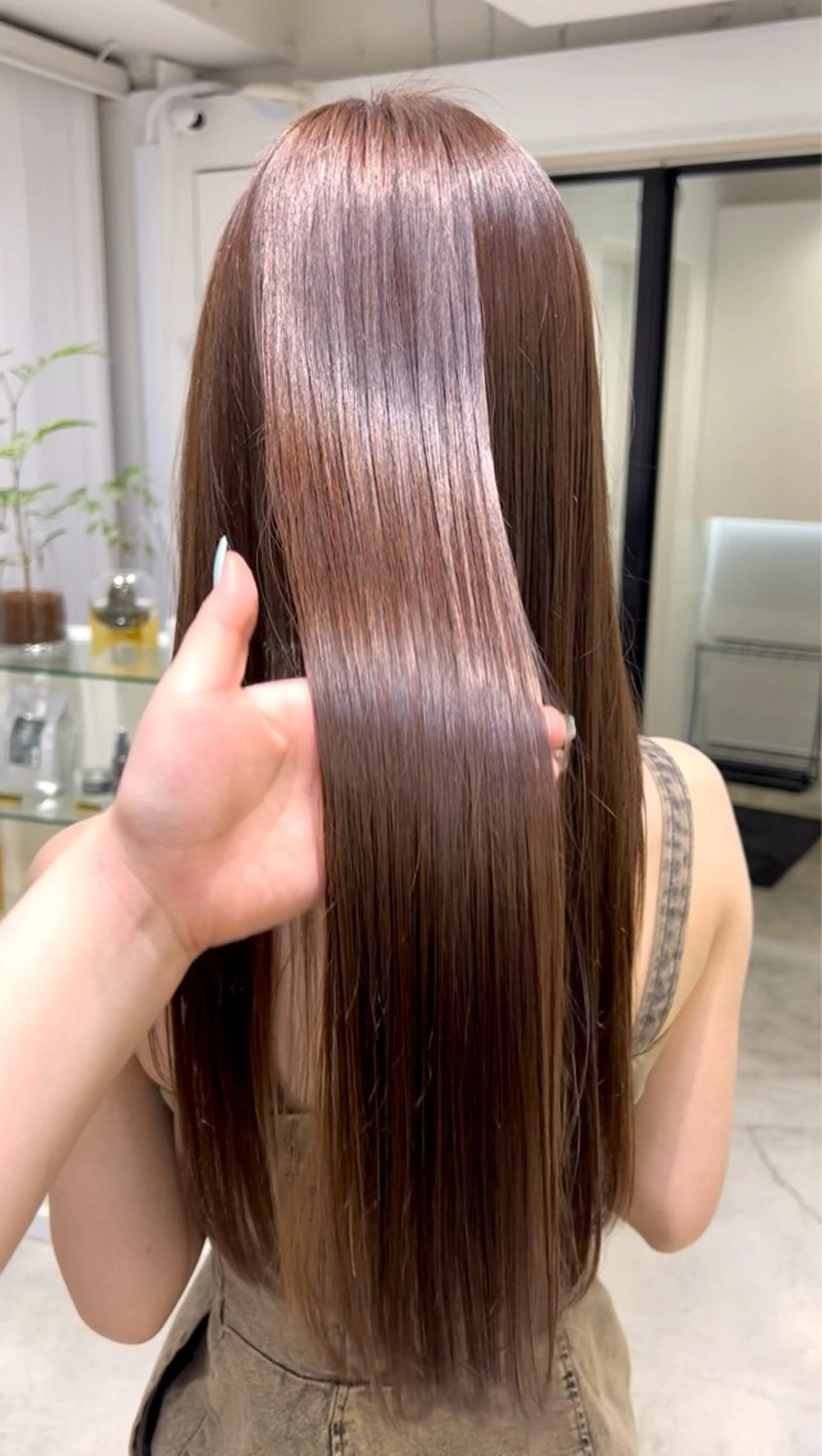 ワンカラー＋トリートメント💙(ブリーチなし)の写真