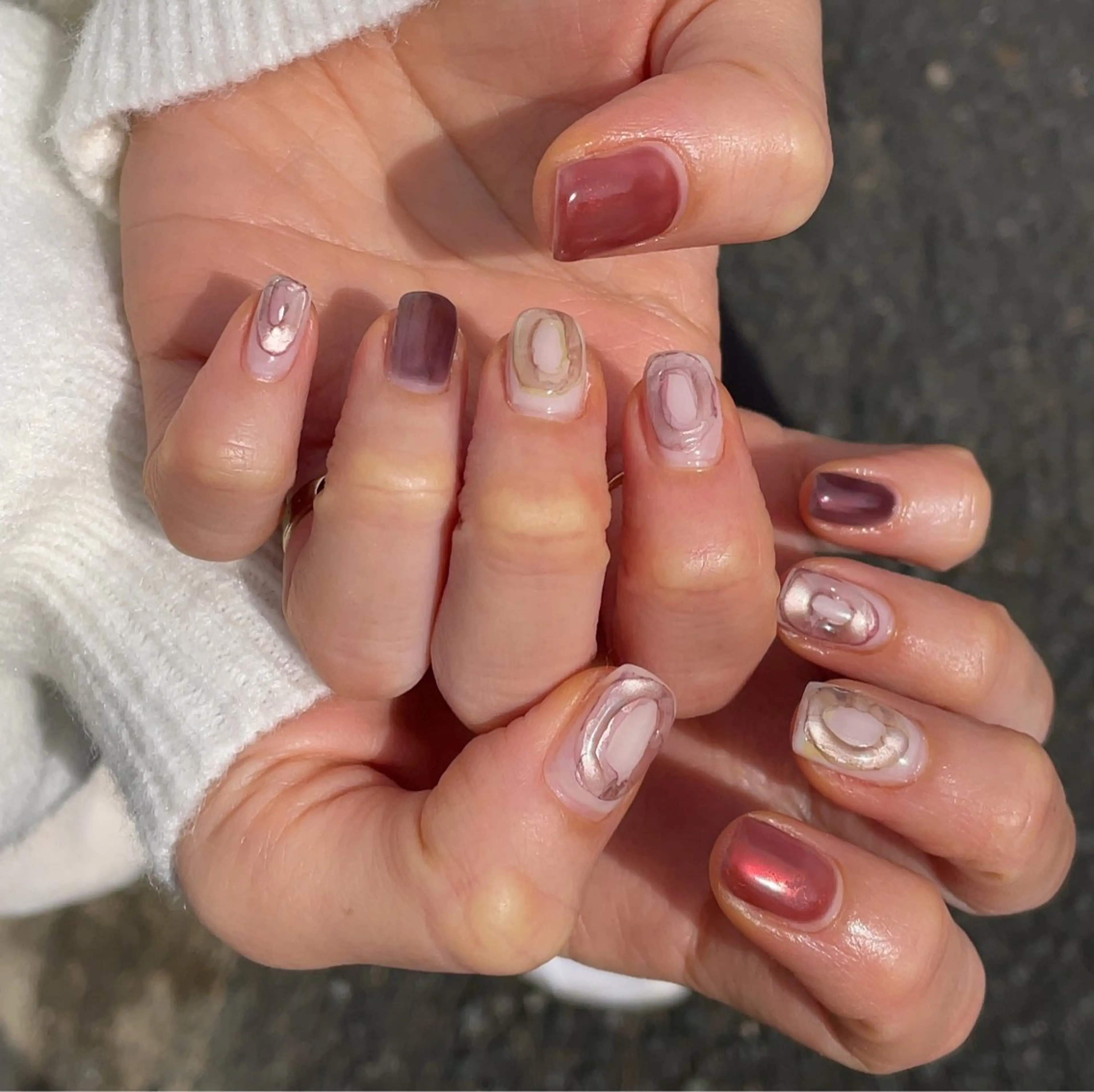 ネイル ぷっくりネイル irodori ayaのネイルデザイン