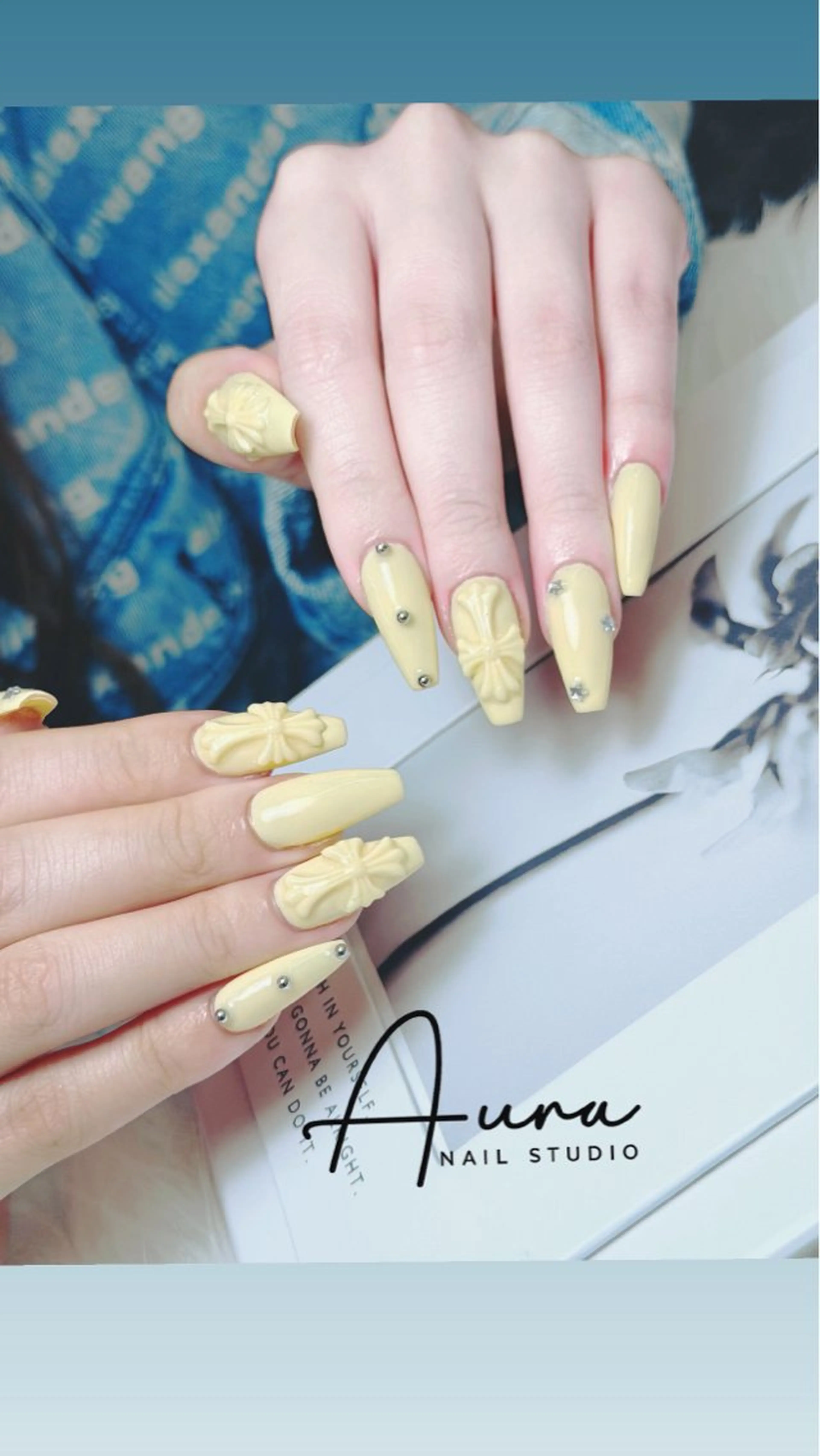 ネイル ハンドネイル Aura Nail HanNaのネイルデザイン
