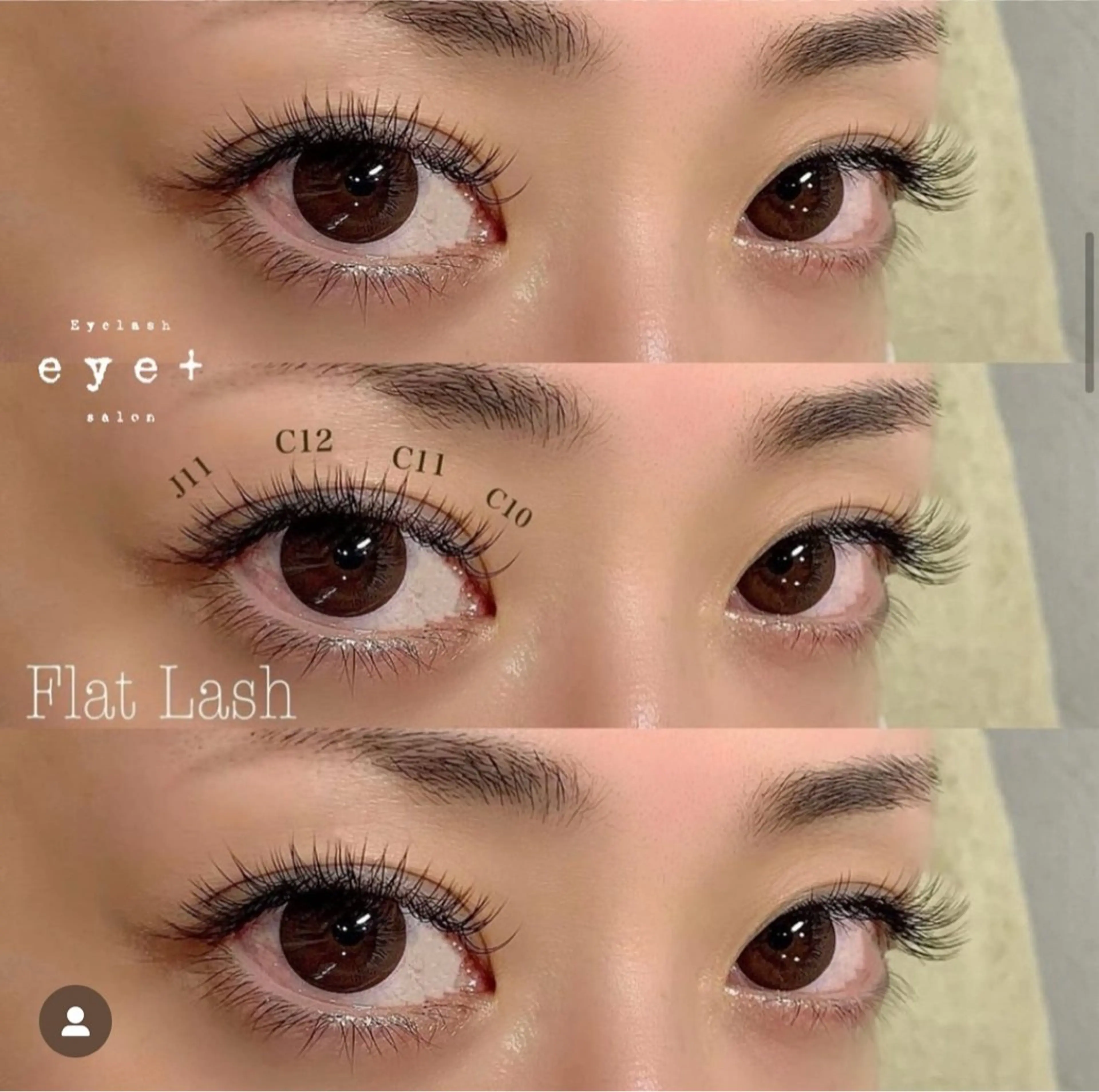 マツエク・マツパ eye＋nico所属・山本 ちなみのマツエク・マツパデザイン