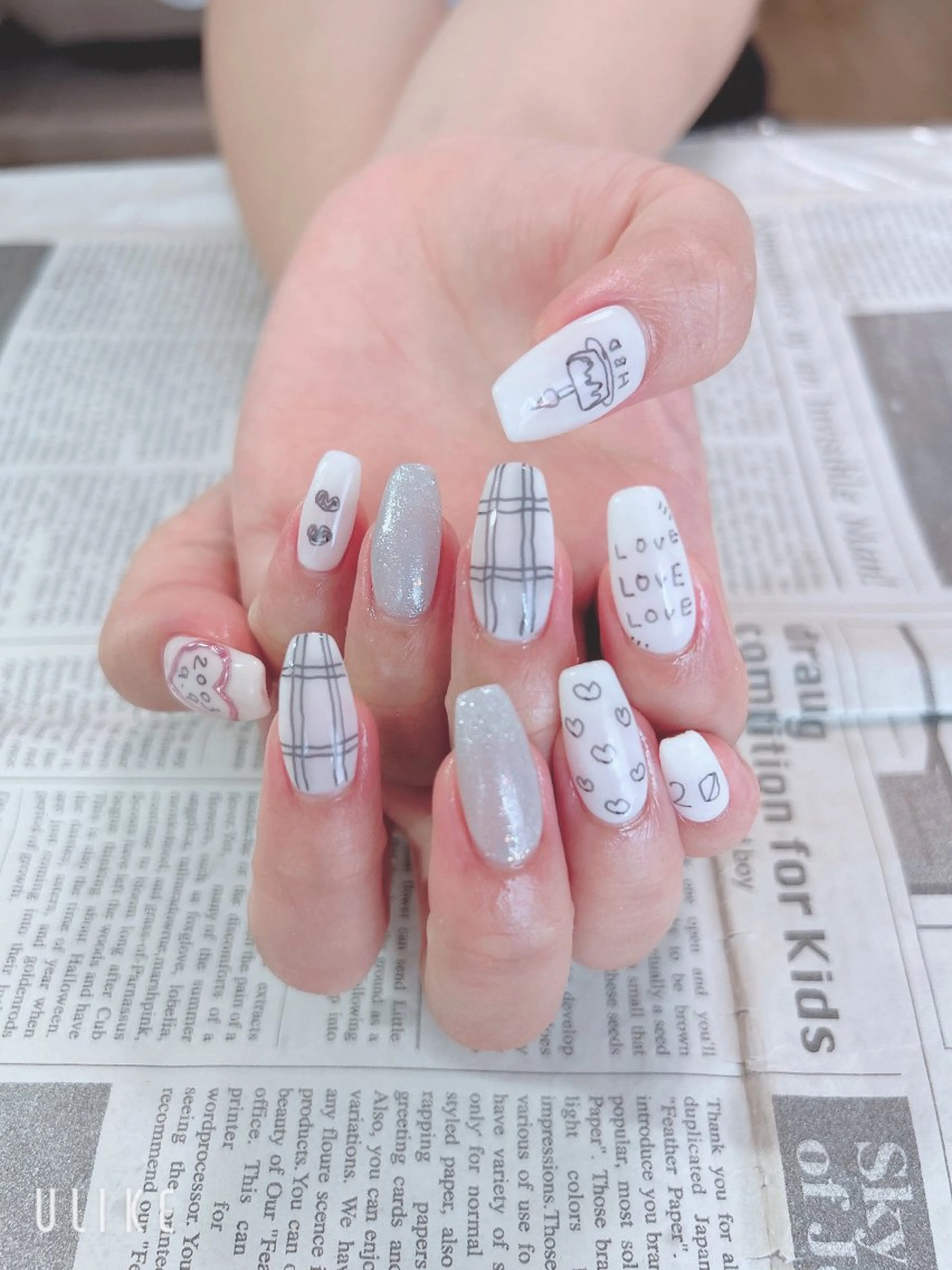 ネイル ハンドネイル ハンドケア 森山 舞のネイルデザイン