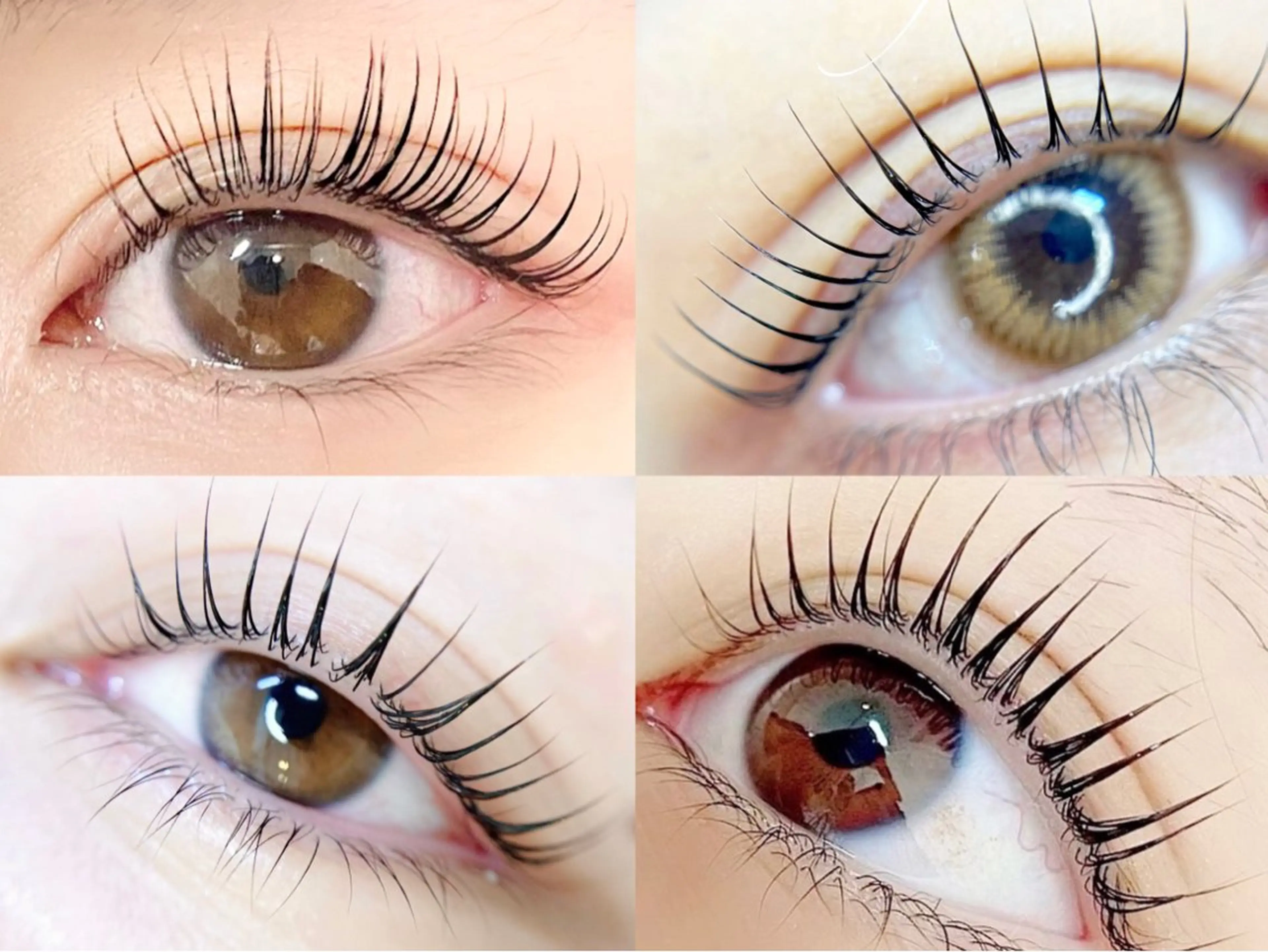 【上下パーマモデル様】ベテランアイリストチェックありで安心◎束感仕上げ♡カール仕上がり♡ ※詳細必読の写真