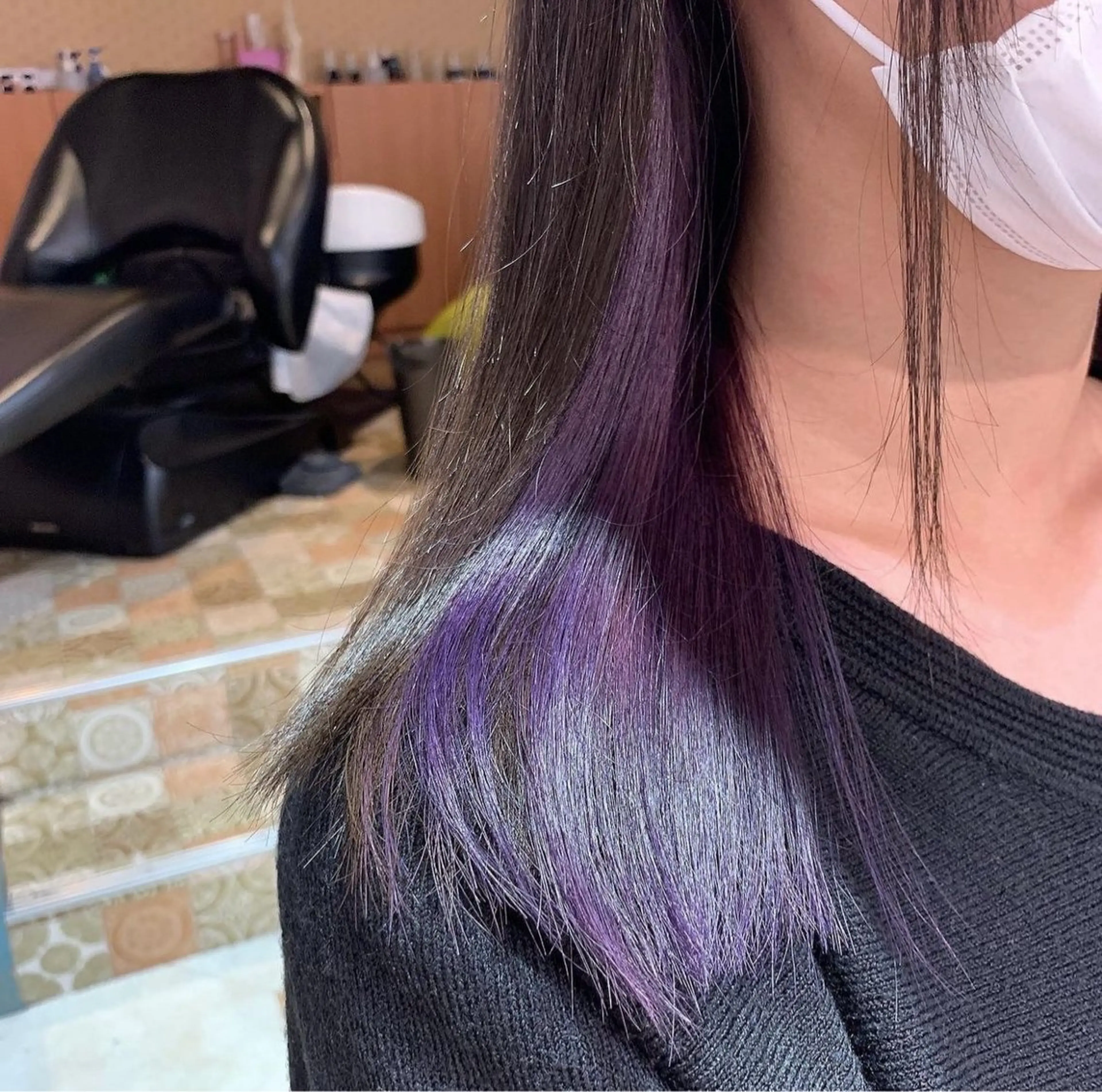 ミディアム ヘアカラー 艶カラー／ 今井春汰のヘアスタイル