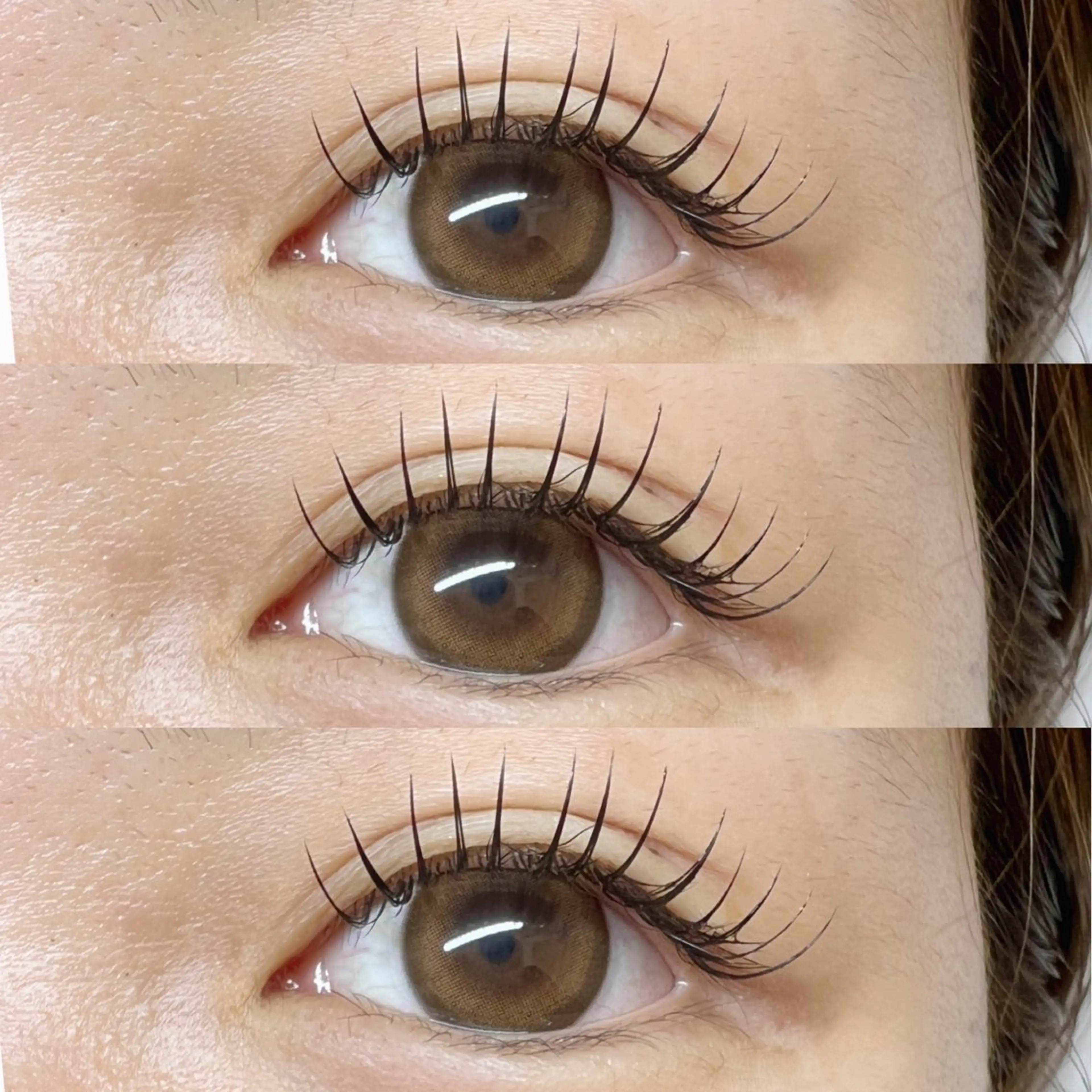 マツエク・マツパ フラットラッシュ Baby step.のマツエク・マツパデザイン