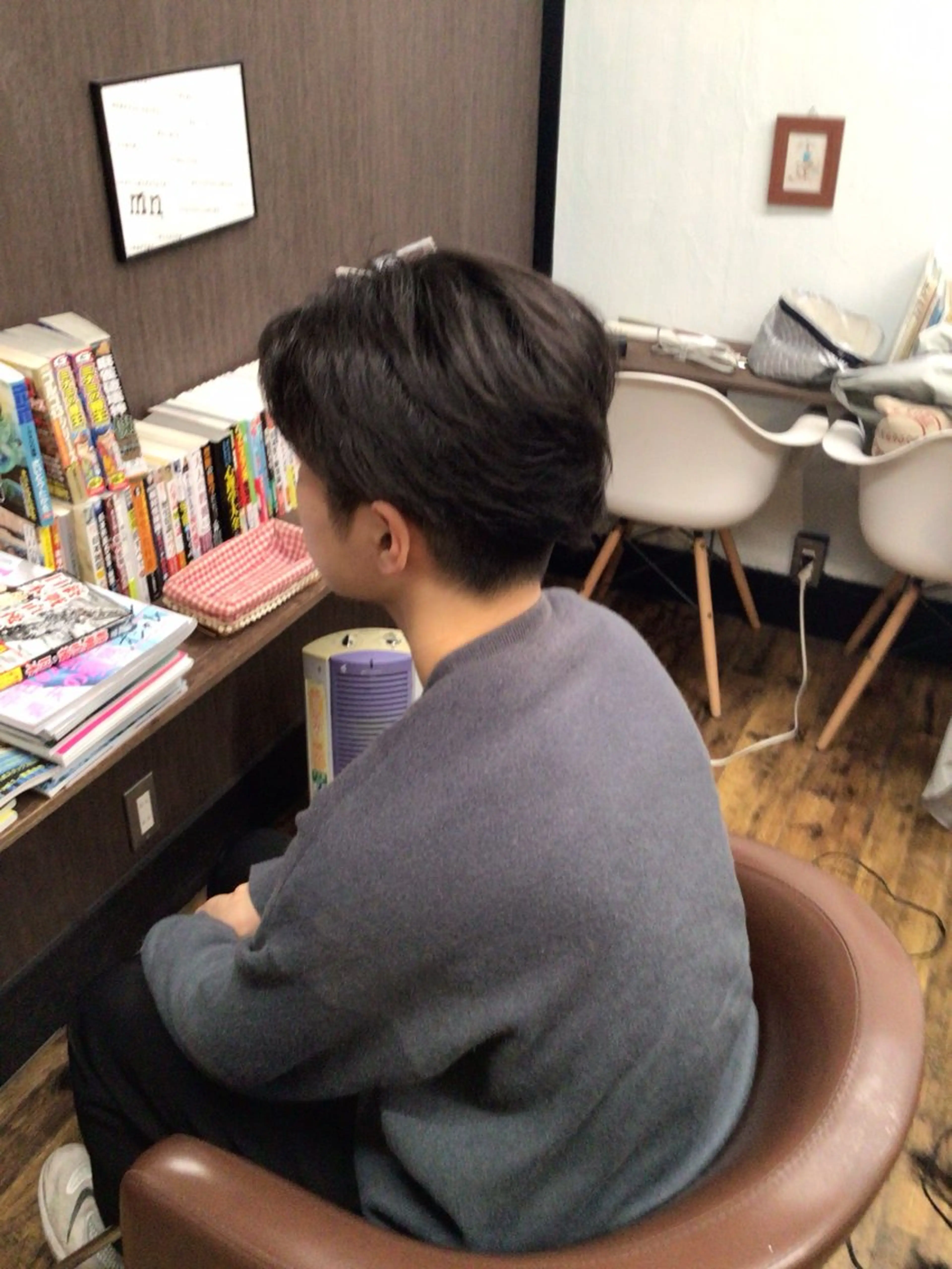 3回目御来店の方対象20%OFF 高校生カットの写真