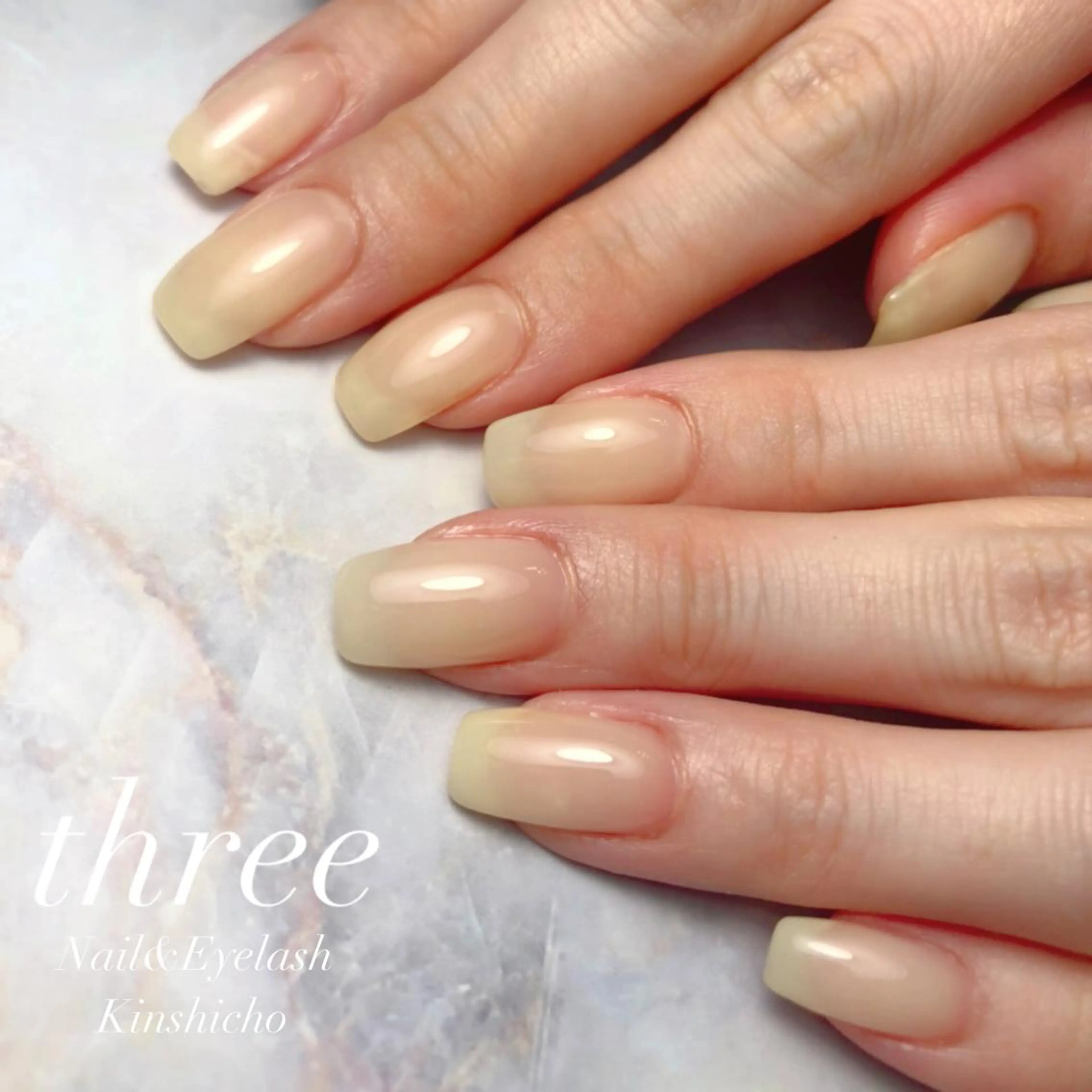 ネイル ハンドネイル three Nail&Eyeのネイルデザイン