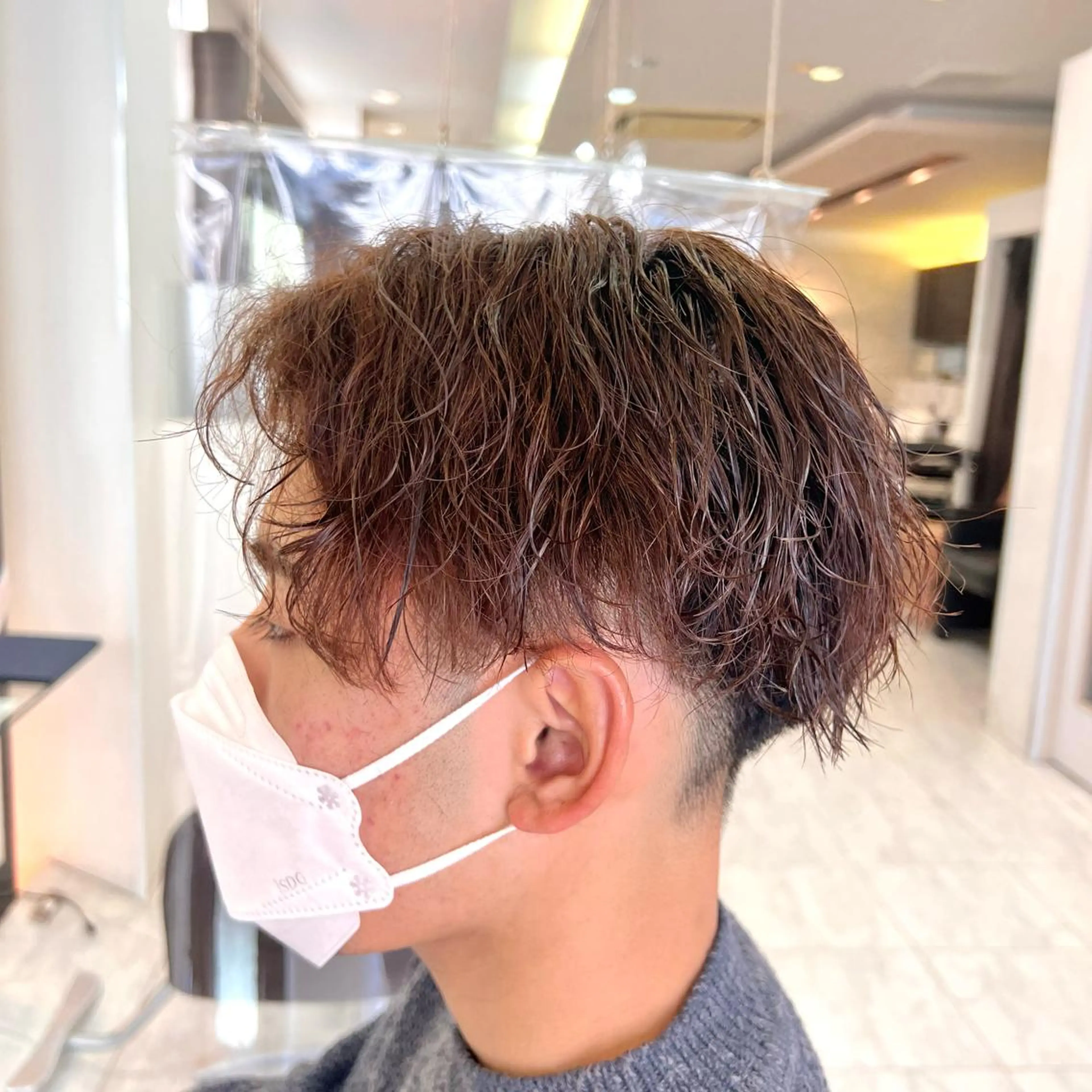 パーマ メンズ アグヘアーシータ所属・🤩メンズカット/ パーマ山本🤩のヘアスタイル