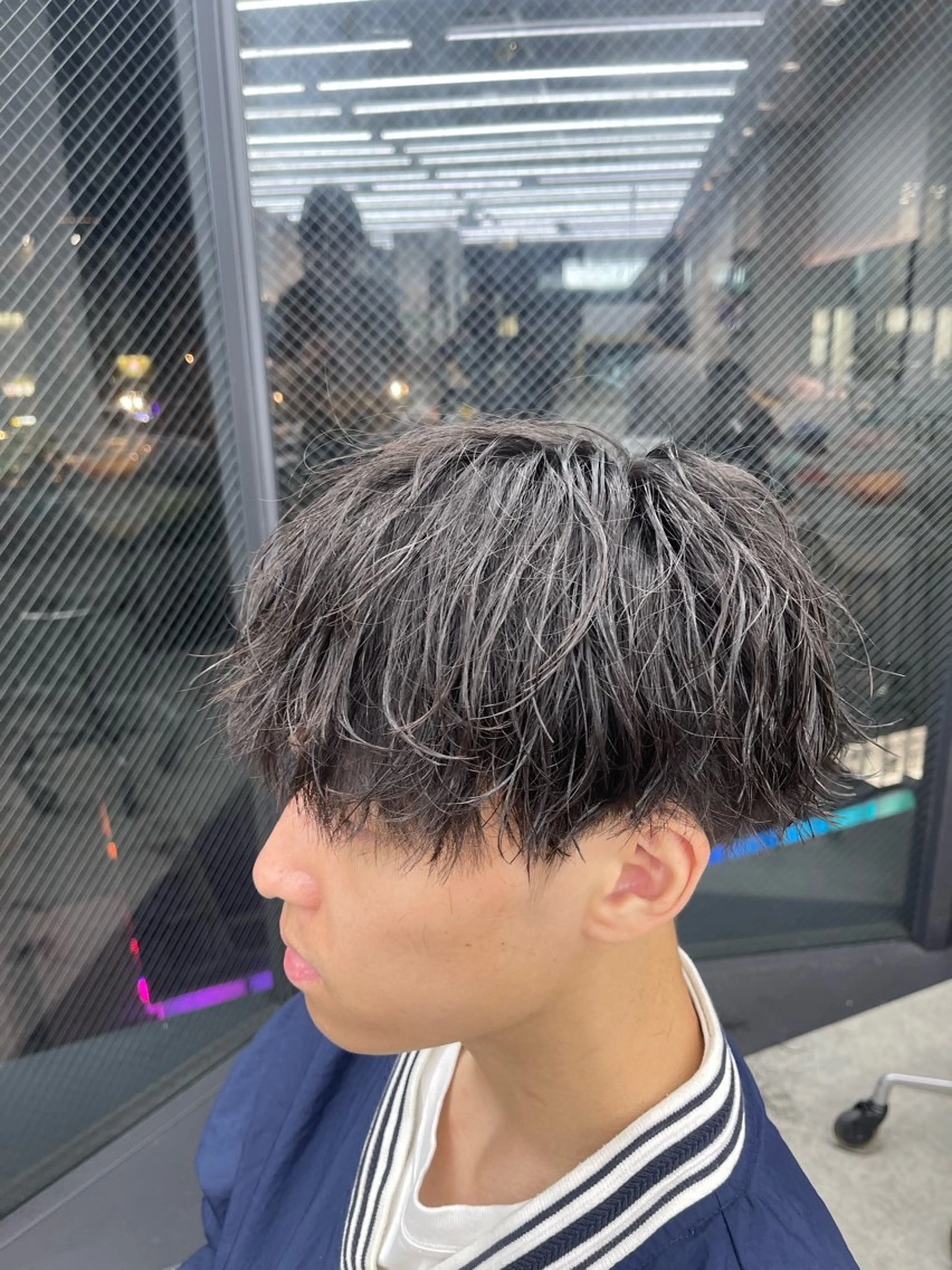 パーマ メンズ カット パーマ トリートメント 👑メンズパーマ屋 👑/栄/馬場斗生のヘアスタイル