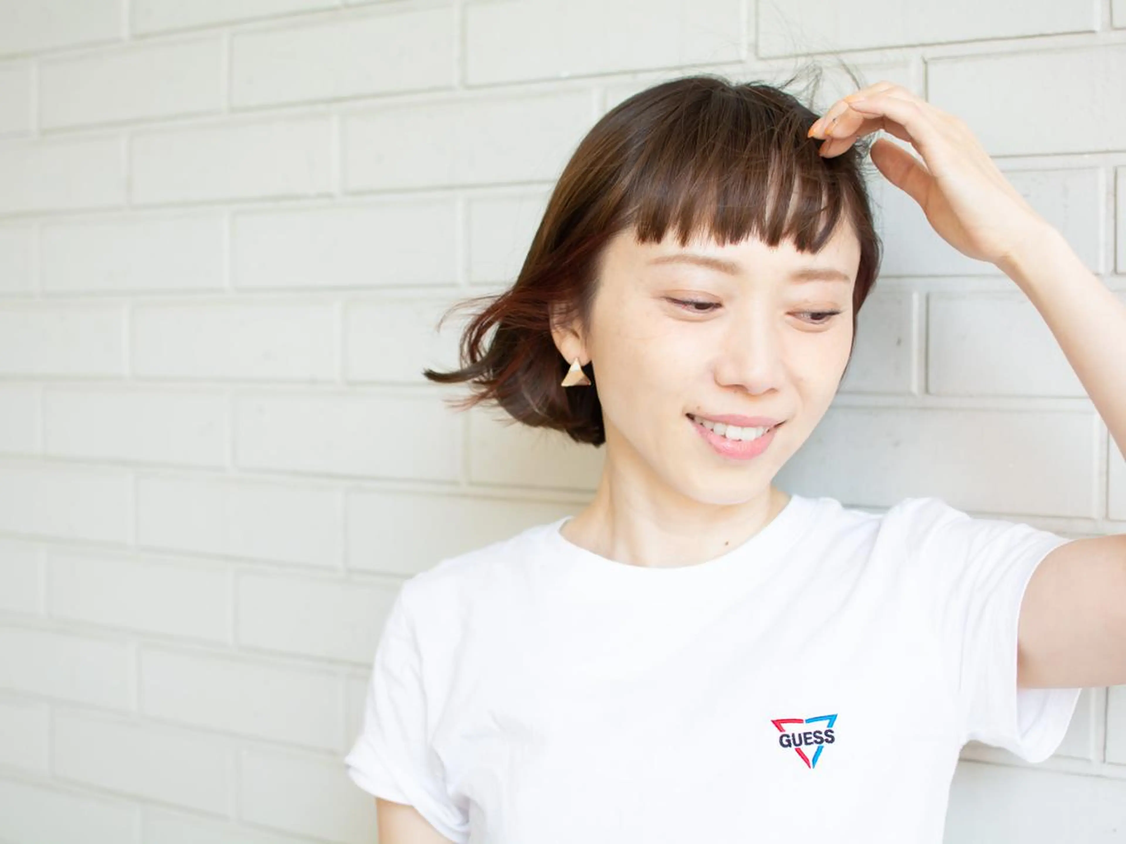 ショート カラー トリートメント 撮影モデル 斉藤 正敏のその他イメージ