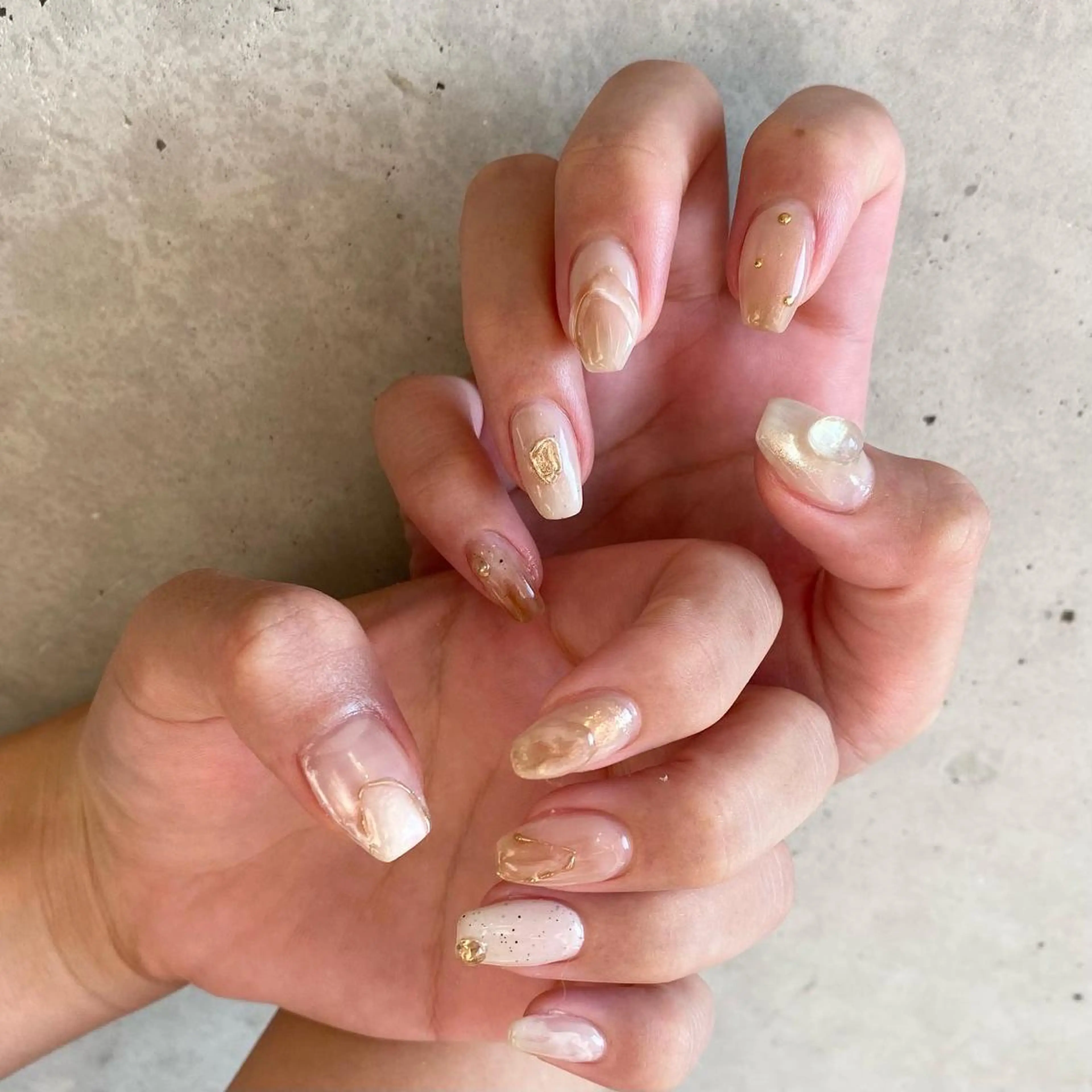 ネイル ハンドネイル nail salon O (en)所属・vegh. nail／阿波座のネイルデザイン