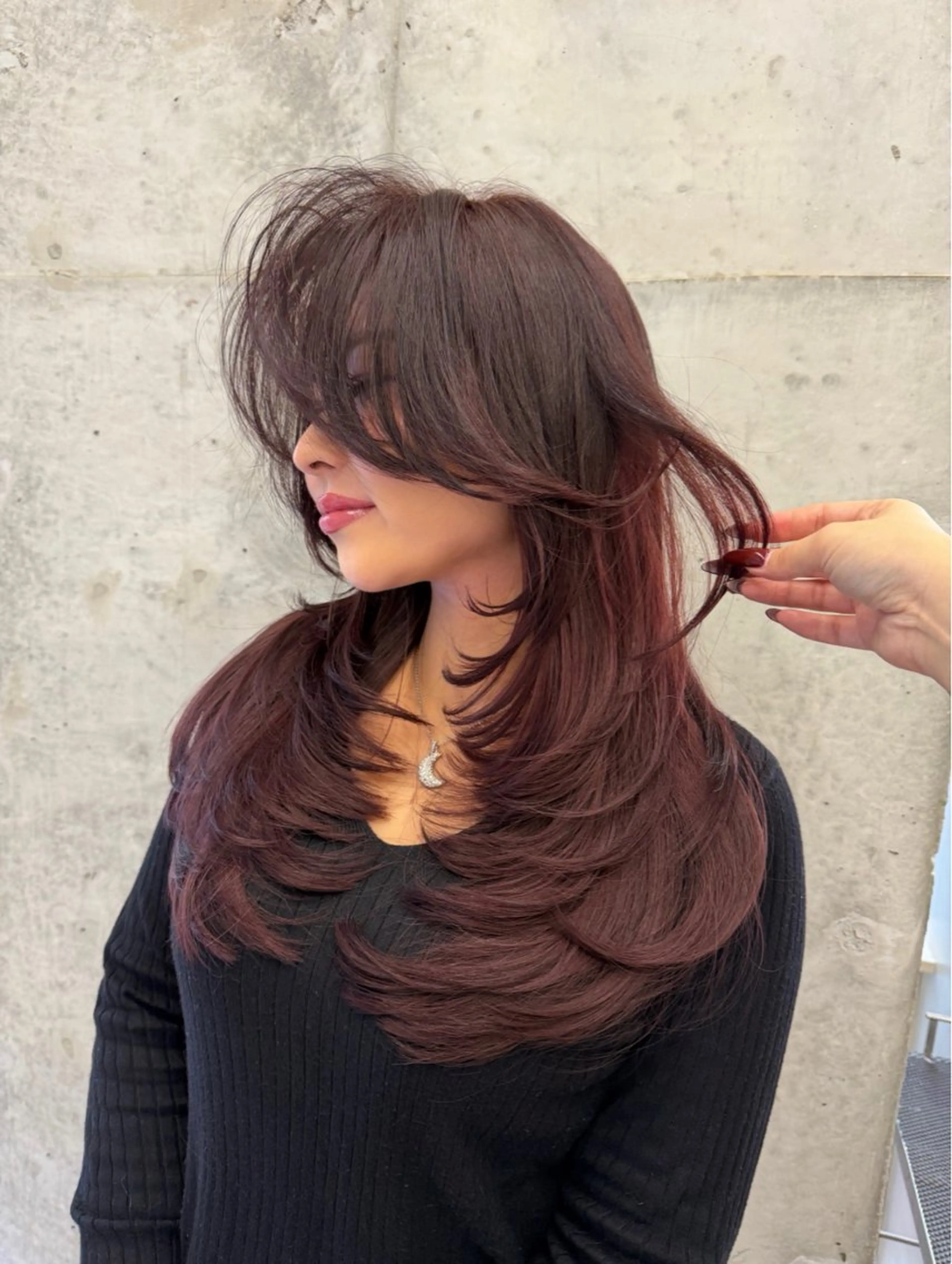 🦋海外風バタフライレイヤーカット🦋の写真