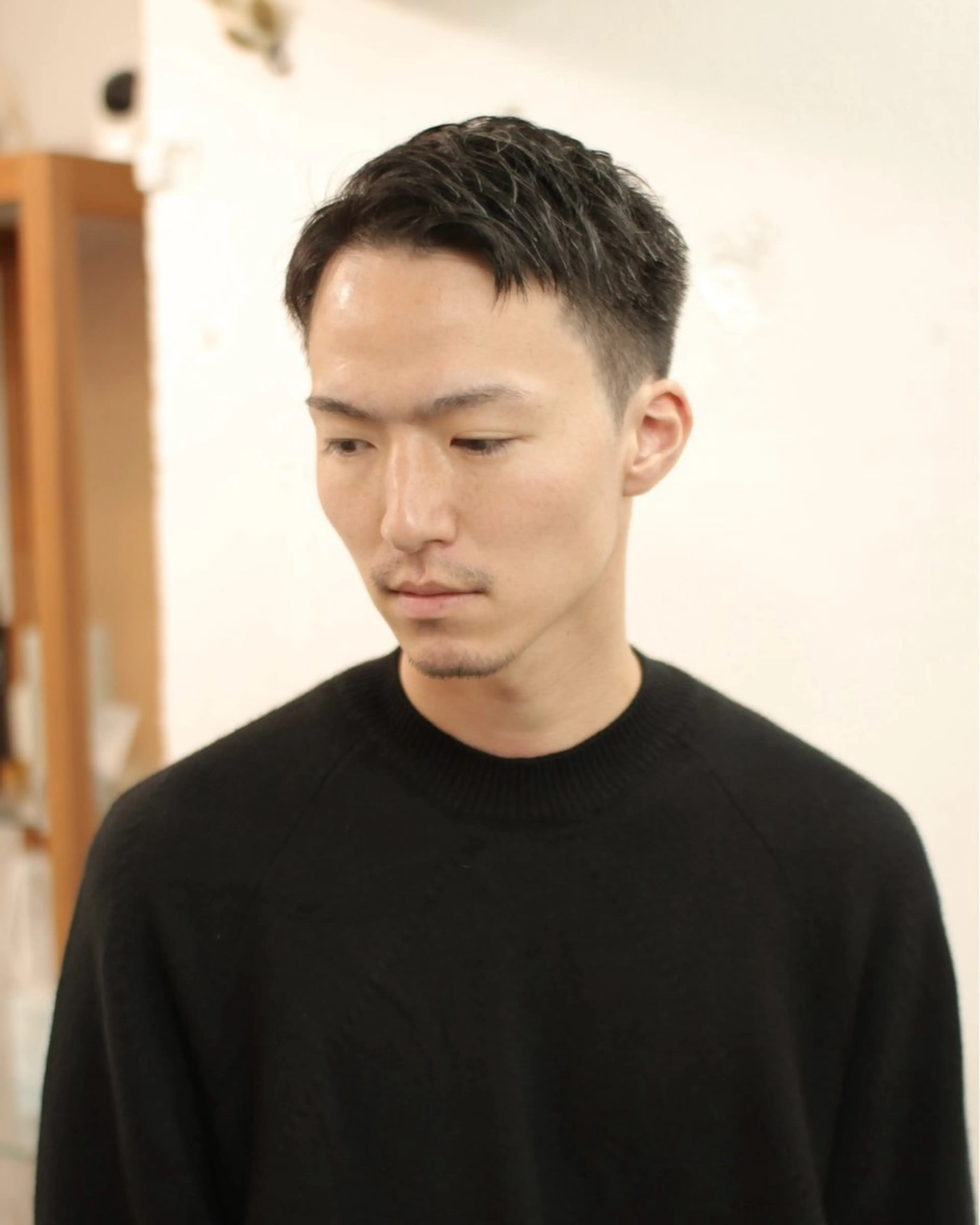 ショート メンズ カット 木村陸弥 似合わせ 透明感カラー🌿のヘアスタイル