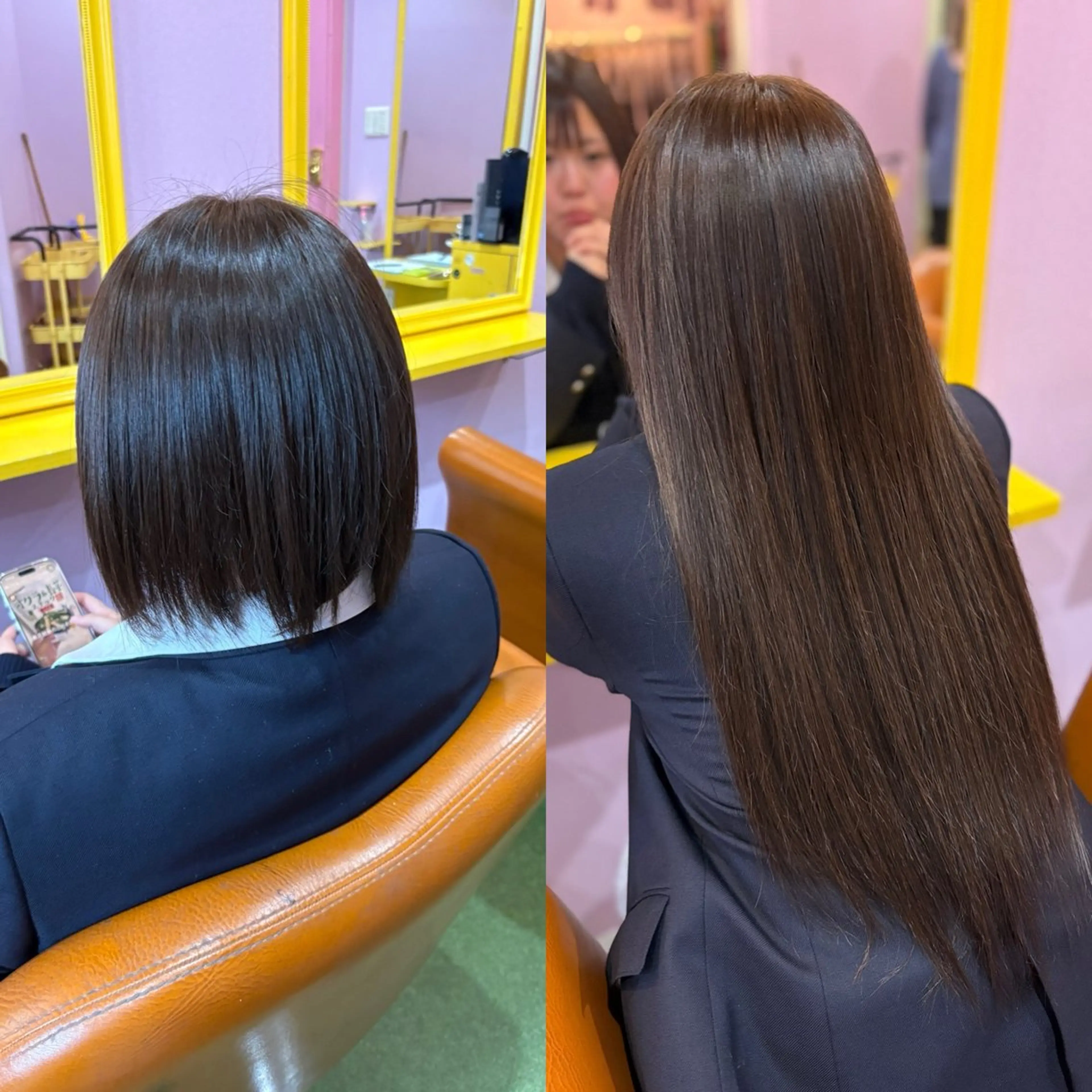 ショート エクステ チビ編み込みエクステ どぅ〜す/YUIのヘアスタイル