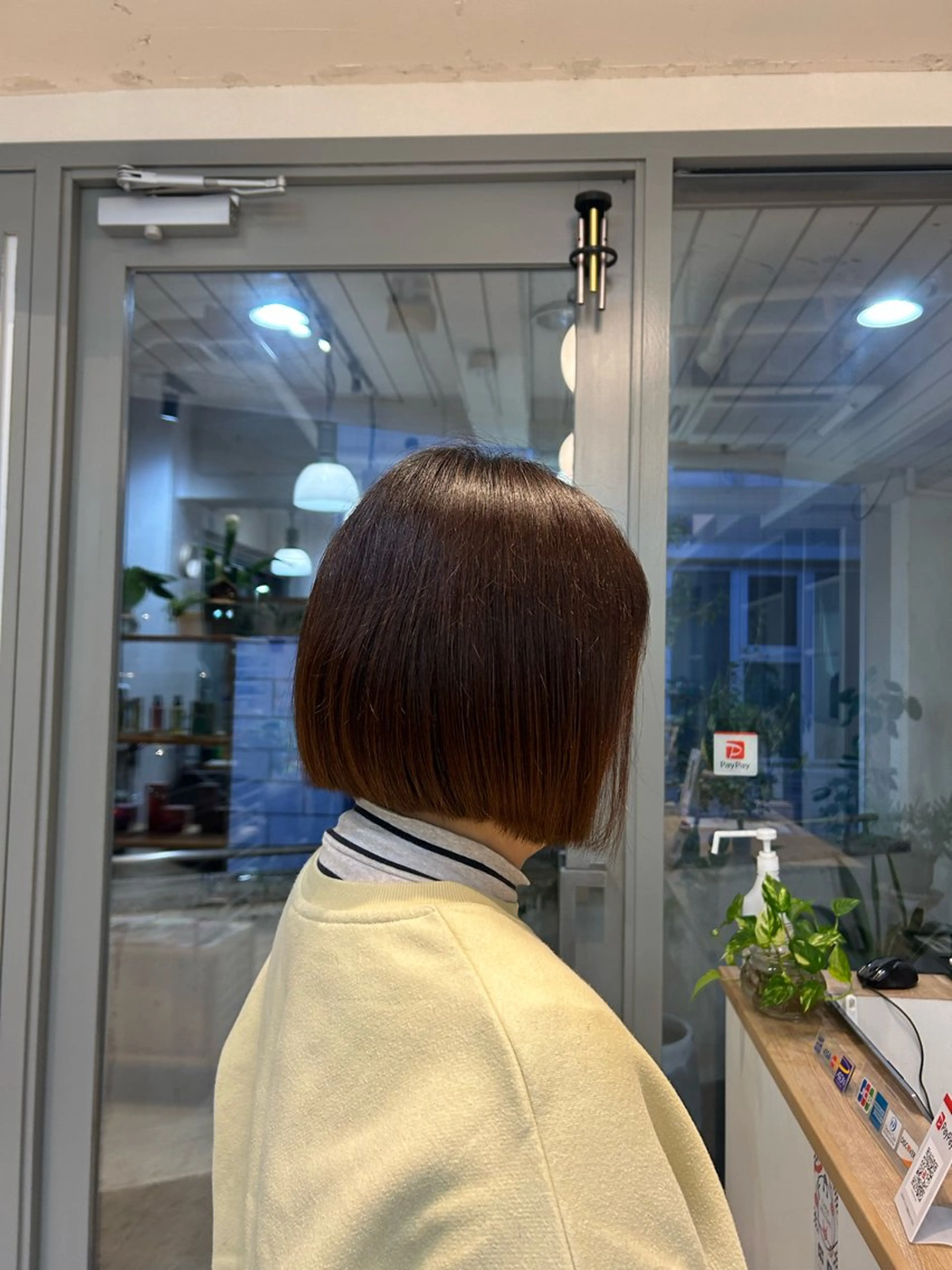 ショート ボブ カット ウジイエ ミユウのヘアスタイル