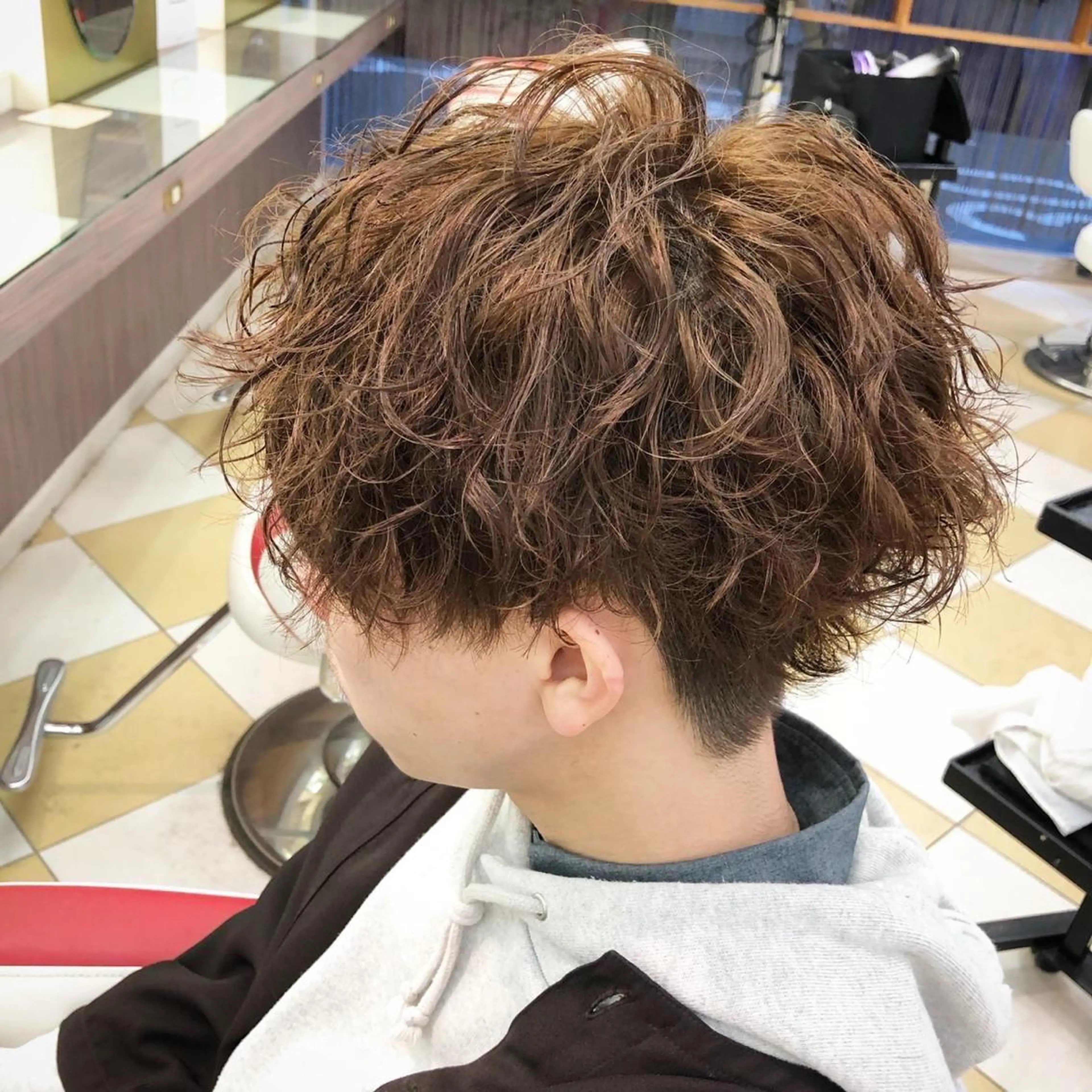 パーマ スパイラルパーマ 【レイク　メンズ特化 /パーマ特化】野平のヘアスタイル