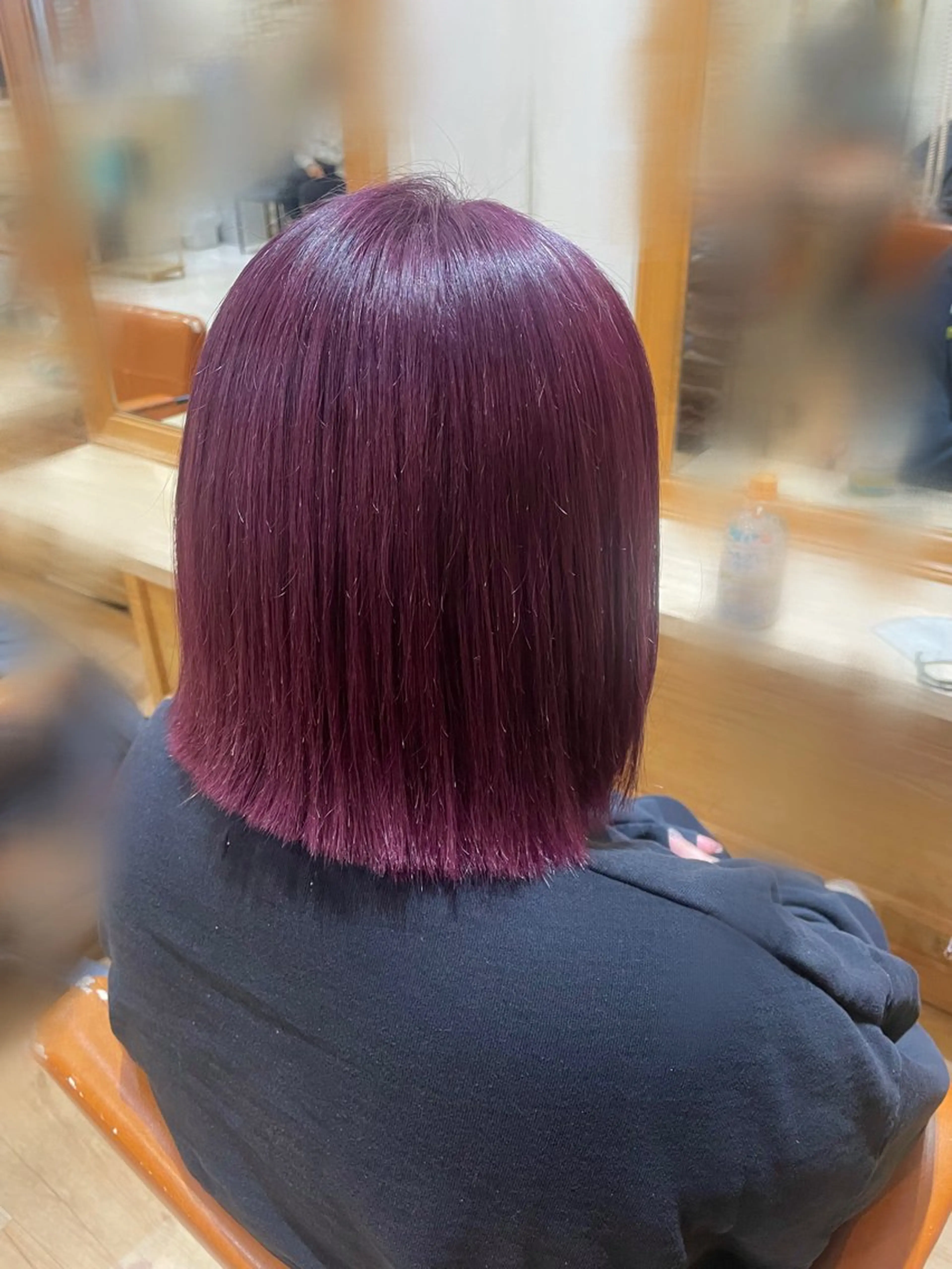 ショート パープルカラー Agu hair ferdi 千歳烏山店所属・⚡️カネコ マサフミ⚡️のヘアスタイル