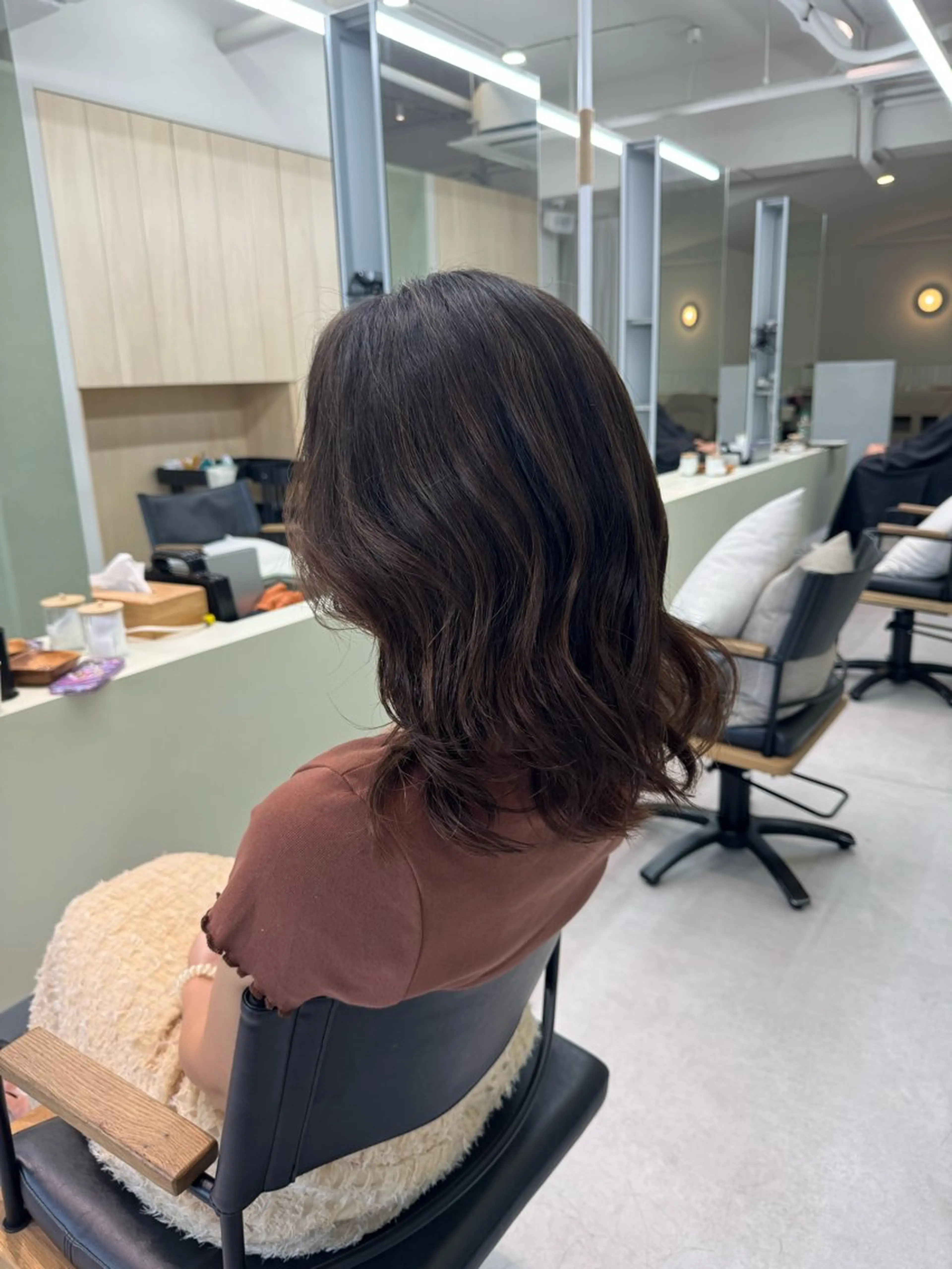 カットハイライトカラーベーシックトリートメントの写真