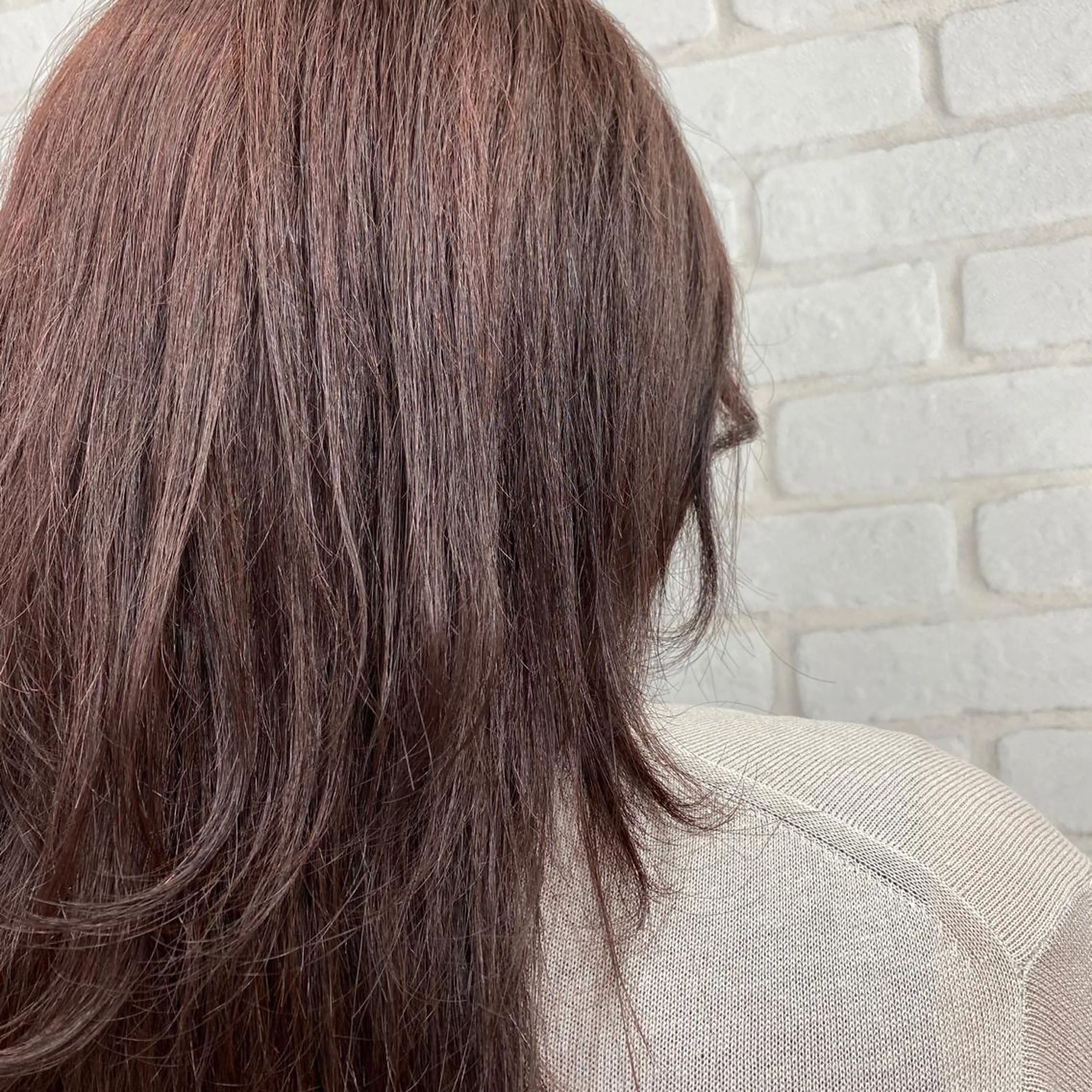 ミディアム カラー peg.hair所属・ブリーチカラー🫧 森　凪沙のヘアスタイル