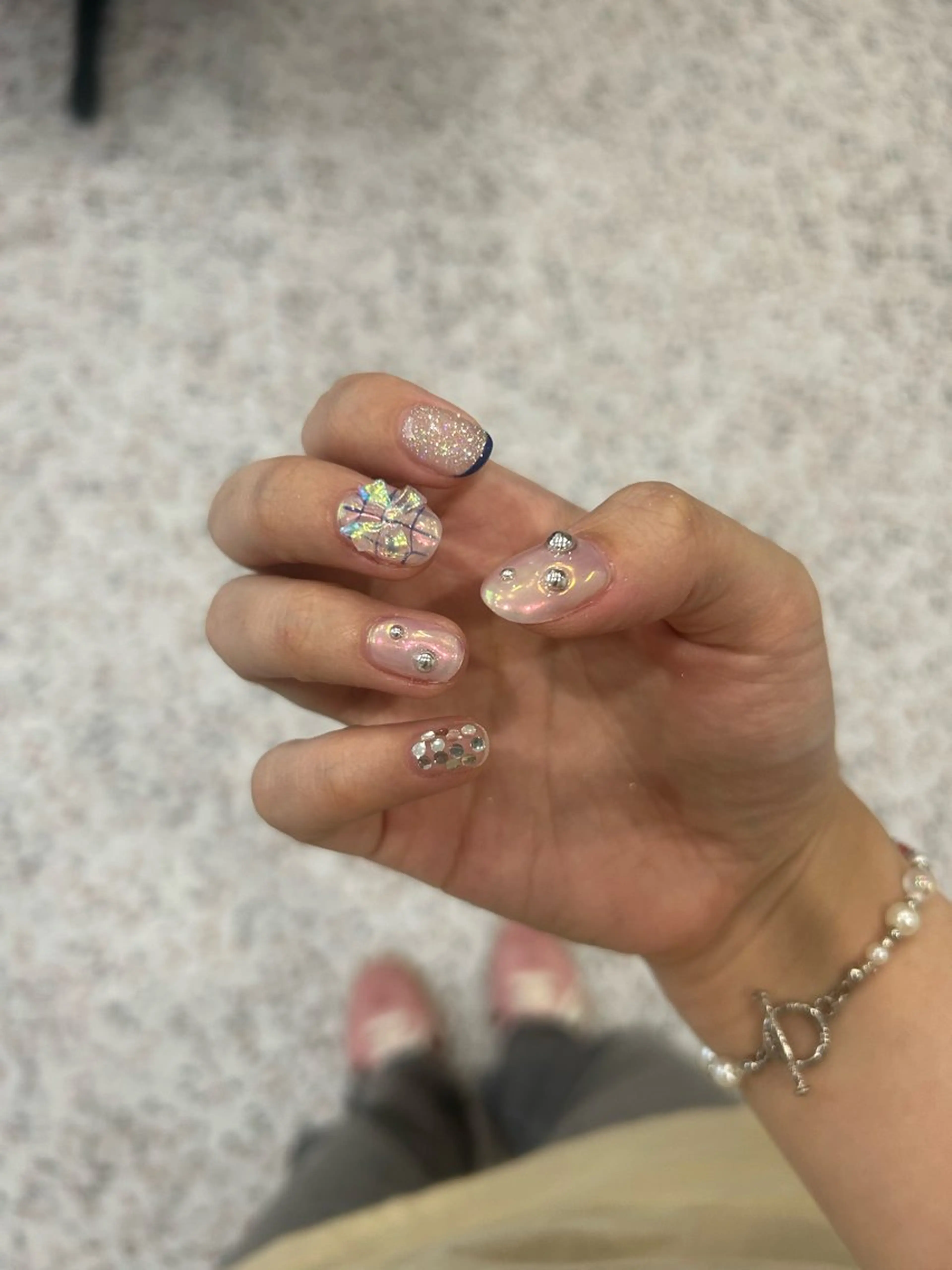 ネイル ハンドネイル 小松 千冬snazzyのネイルデザイン