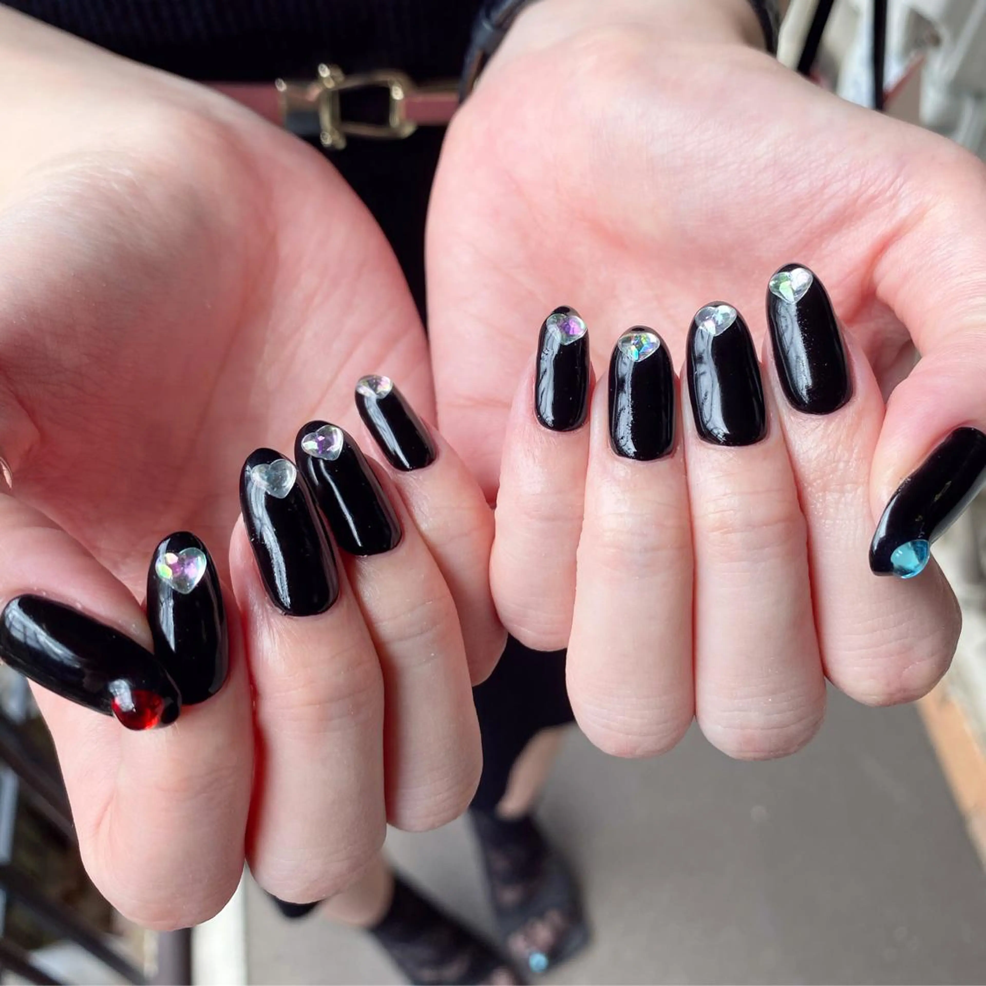 ネイル アートネイル オーロラネイル 韓国ネイル ニュアンスネイル ワンカラーネイル To Me Nail所属・🩵 mei🩵のネイルデザイン