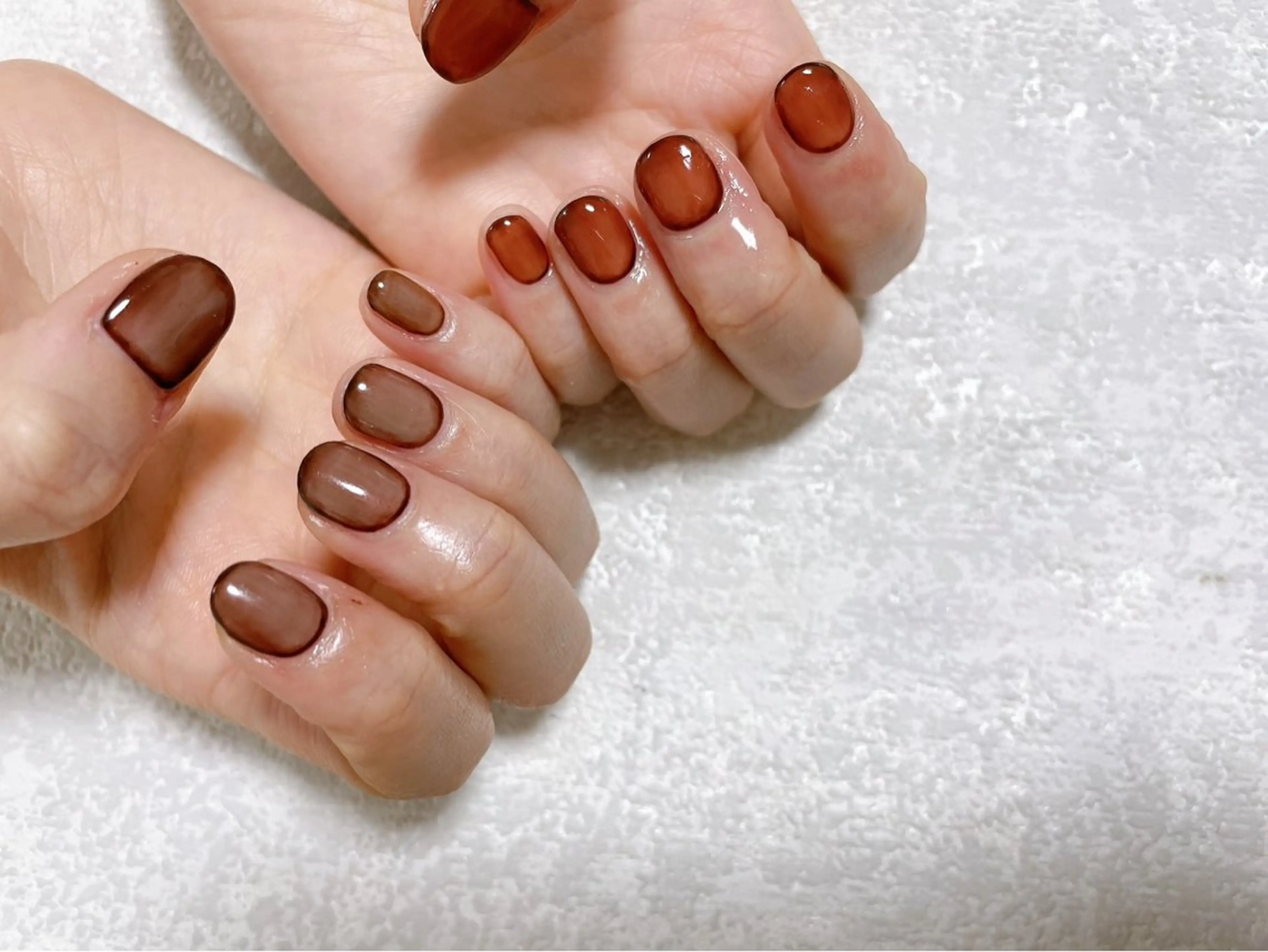 ネイル ジェルネイル メンズネイル ニュアンスネイル ワンカラーネイル パラジェル kiki nail たまプラーザのネイルデザイン