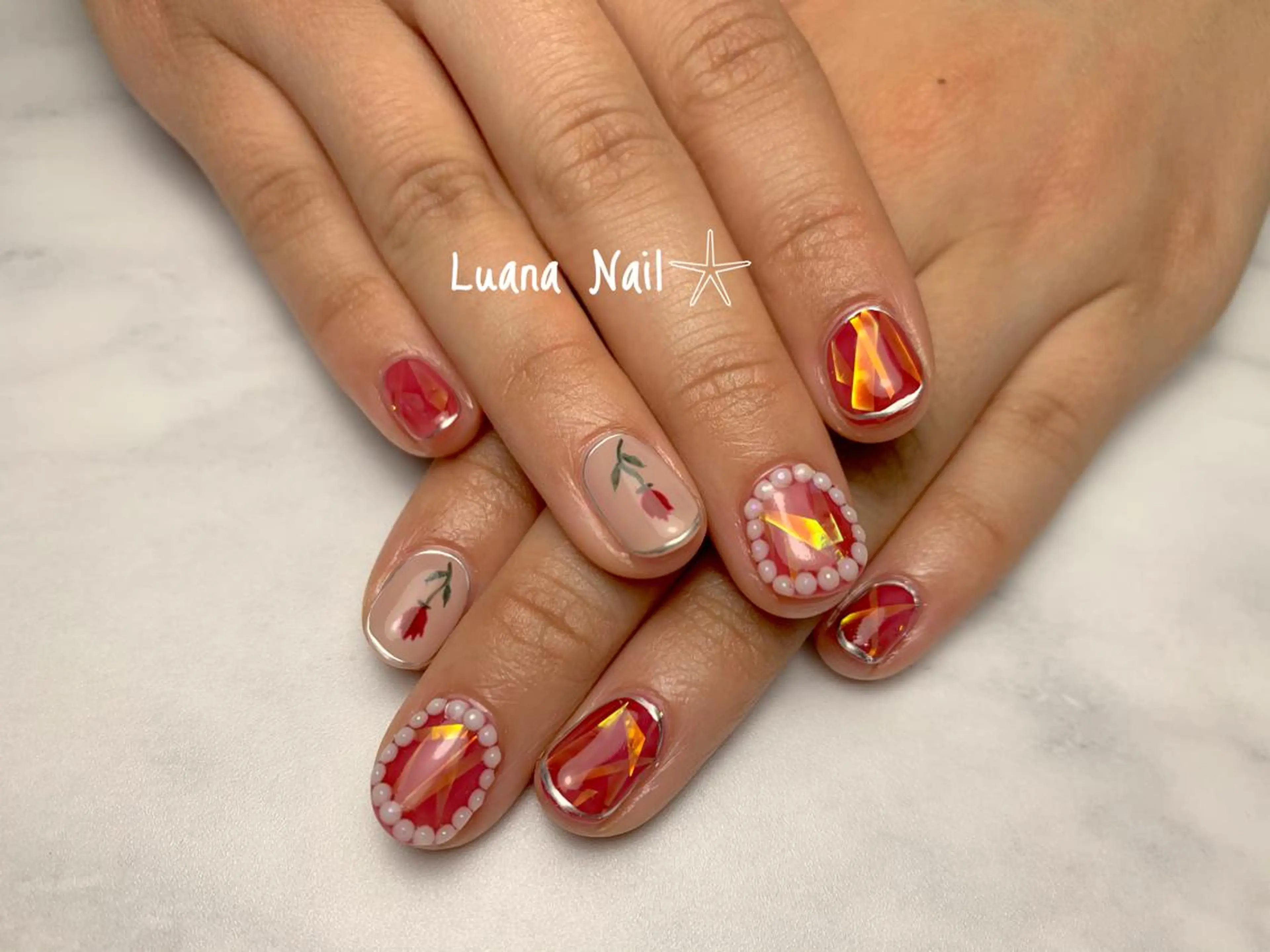 ネイル ハンドネイル BeauJu by Luana Nail所属・BeauJu by Luana Nailのネイルデザイン