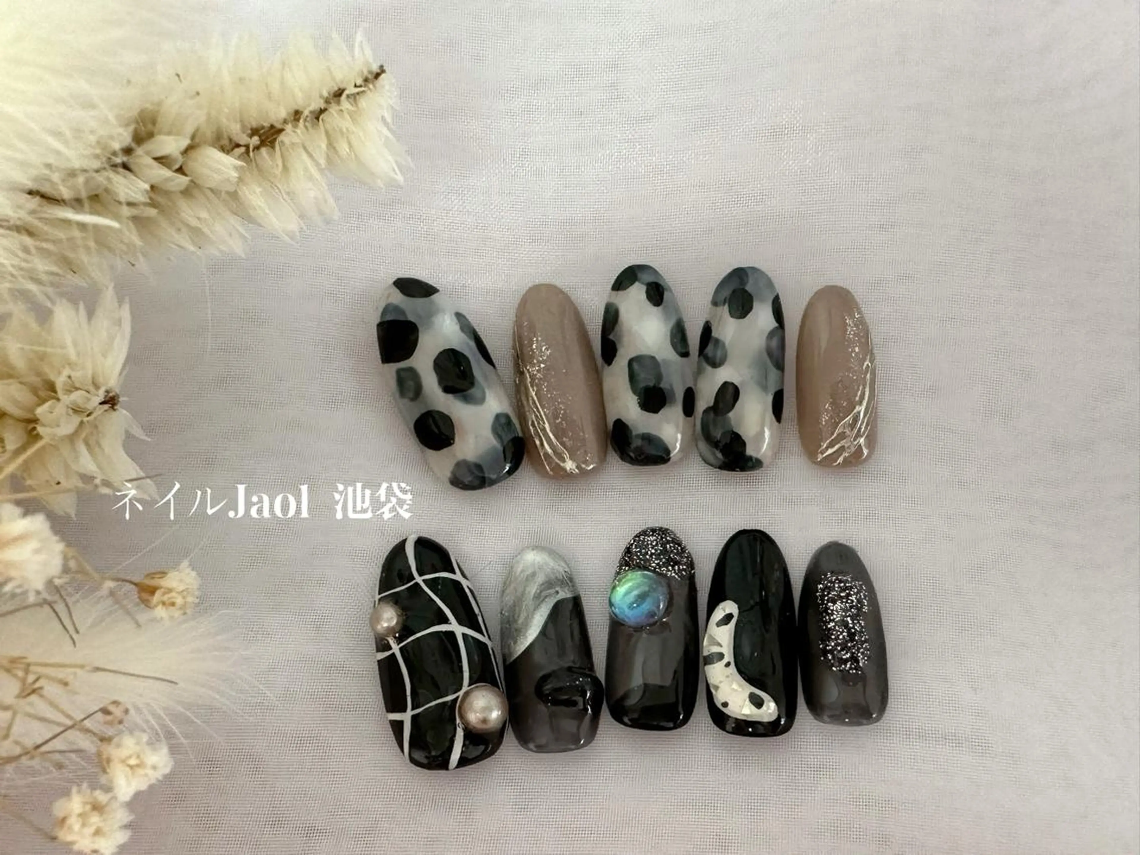 ミディアム nail jaol池袋店所属・ネイルJaol 池袋のネイルデザイン