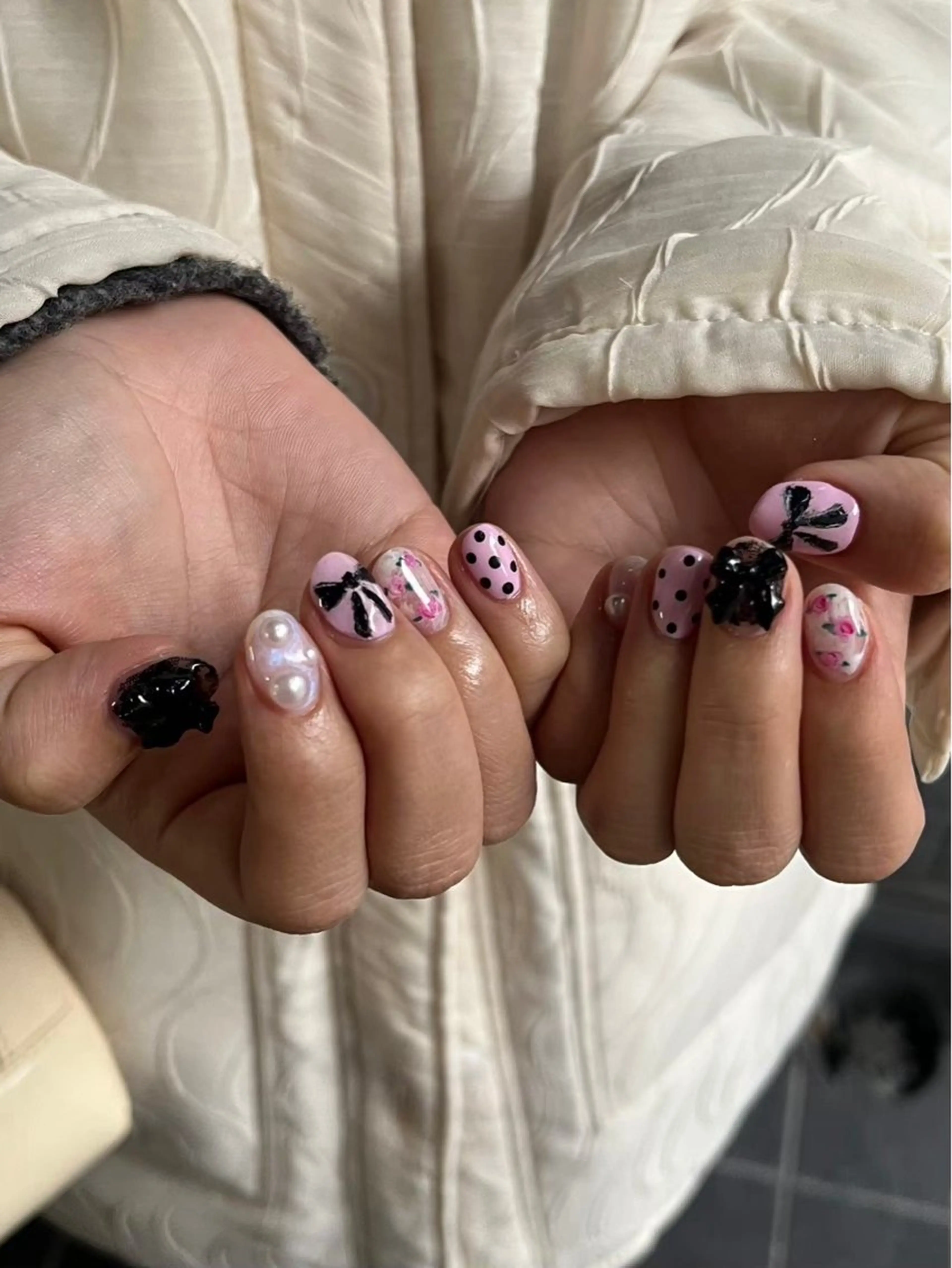 ネイル ハンドネイル フットネイル 堤 ノアのネイルデザイン