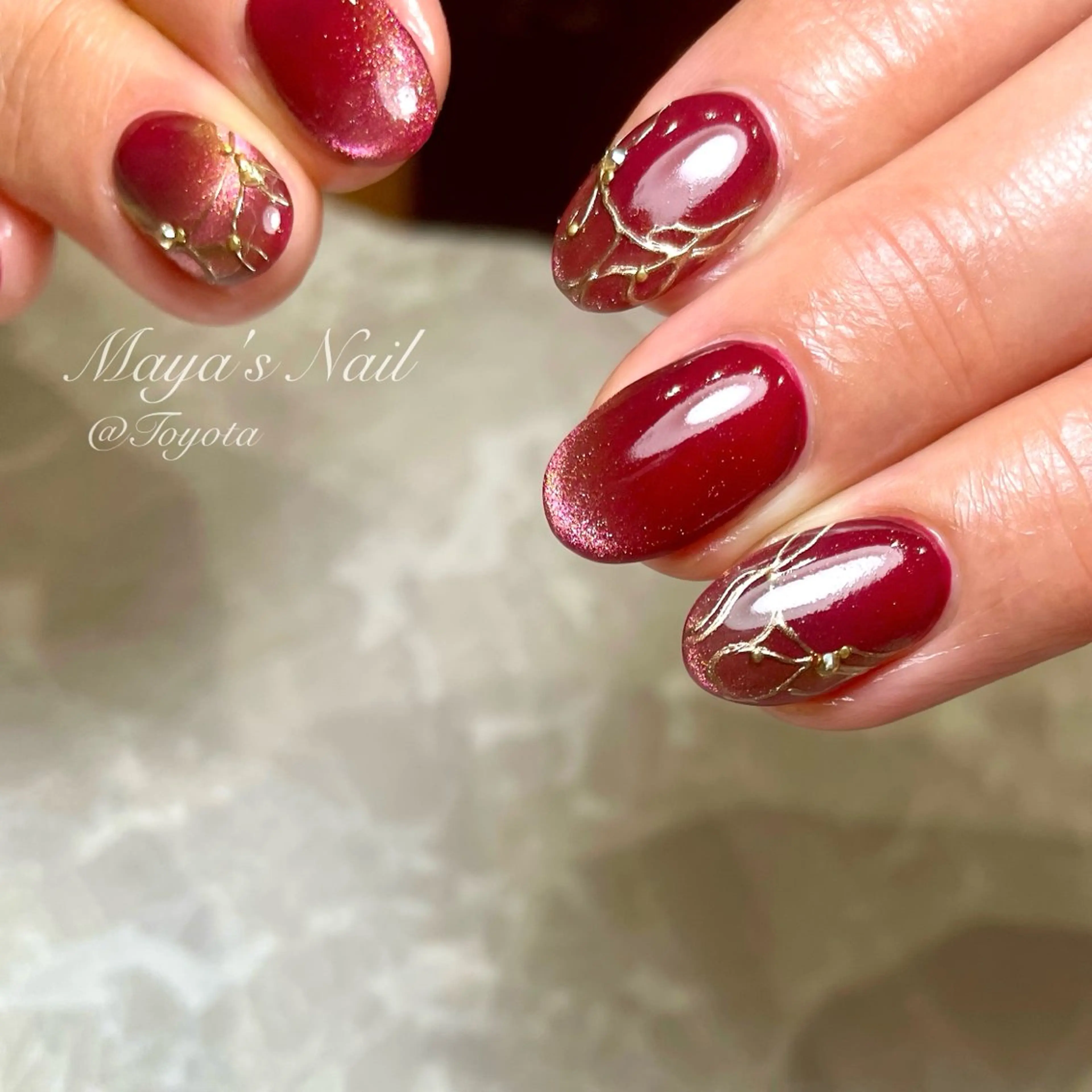 ミディアム Maya Privateのネイルデザイン