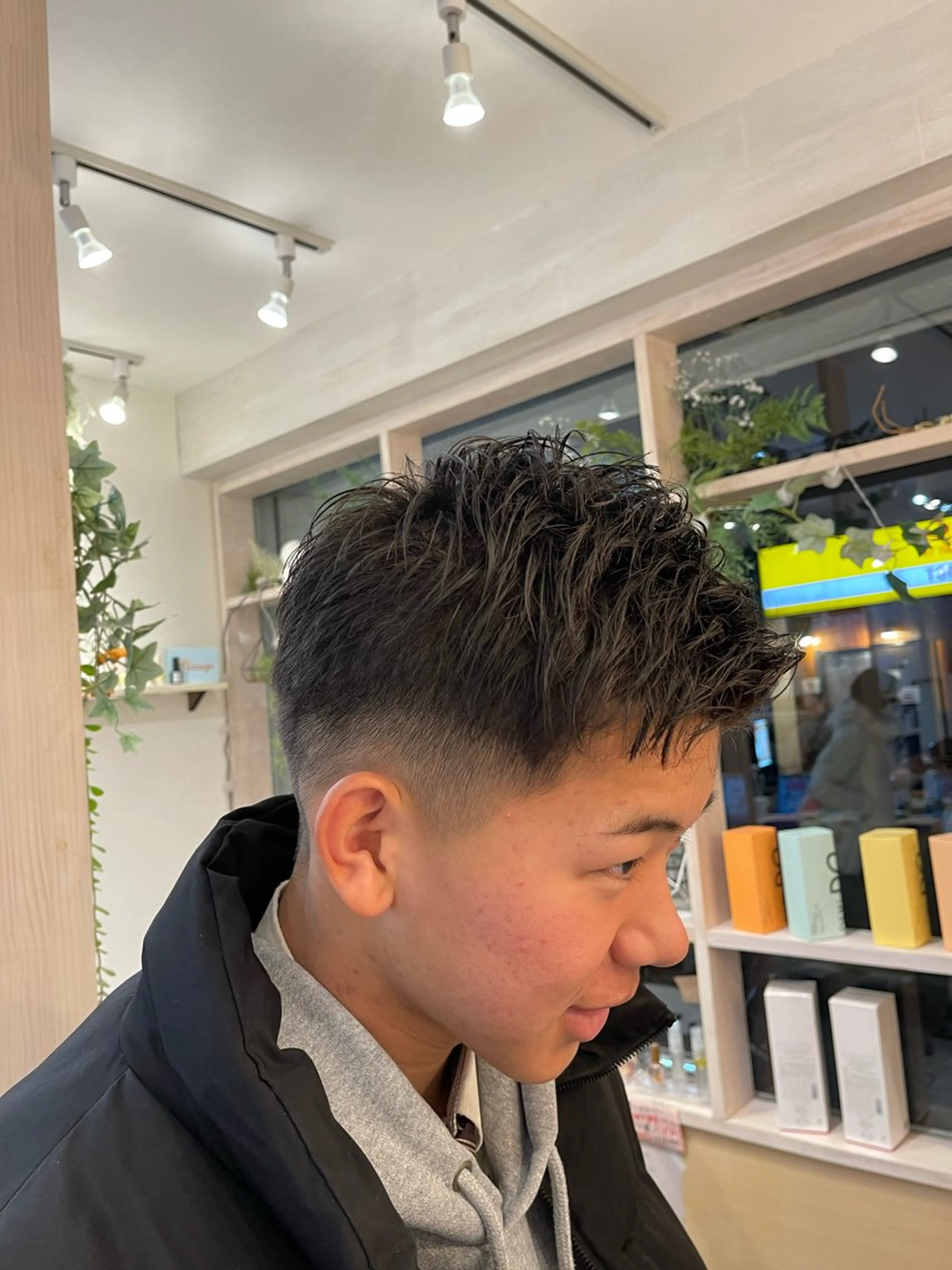 ショート 学生 ショートヘア カット hair MILE.所属・ゆうだい モデル募集中のヘアスタイル