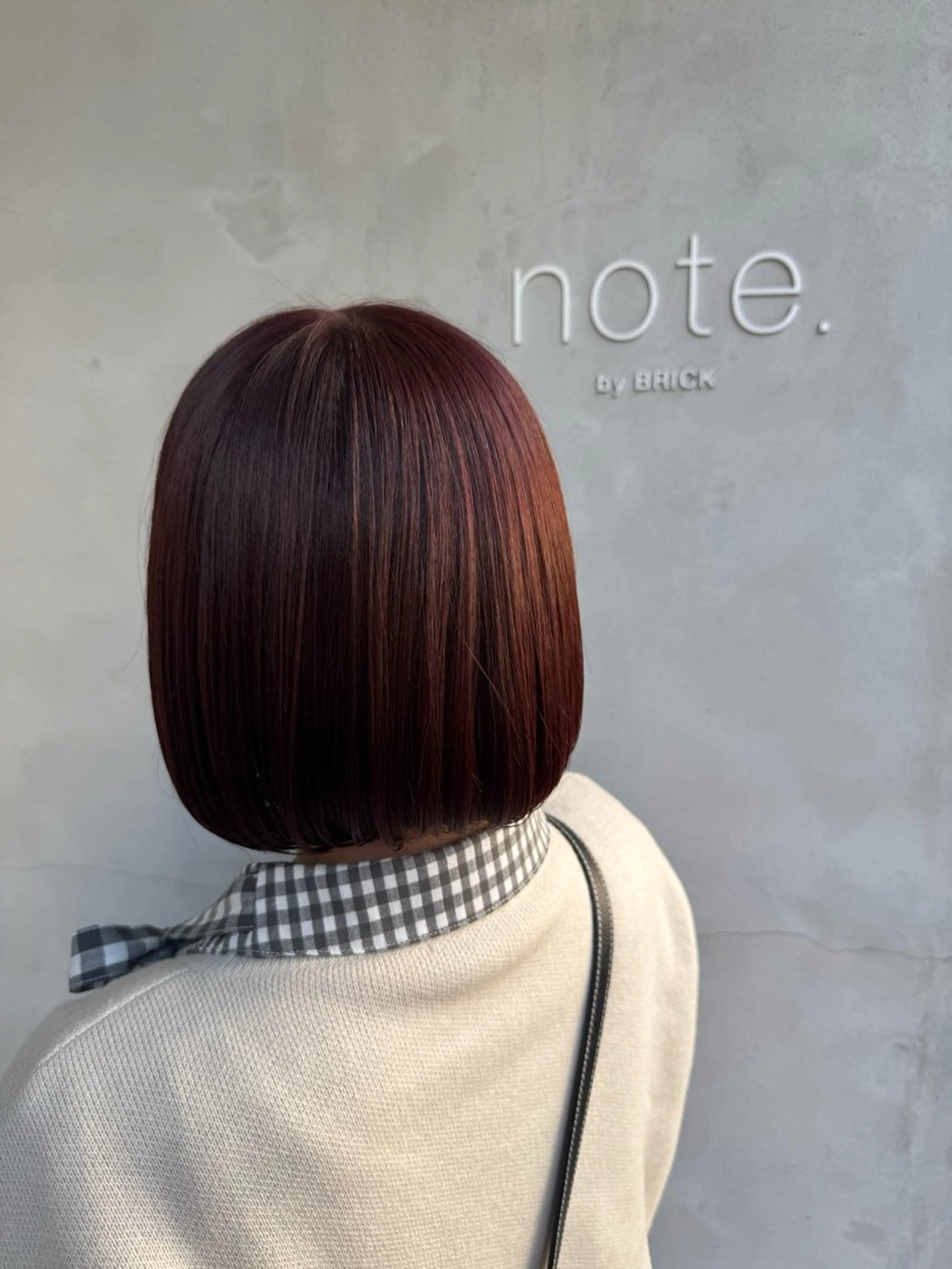 ショート ボブ BRICK HAIR & SPA 松山所属・miyu .のヘアスタイル