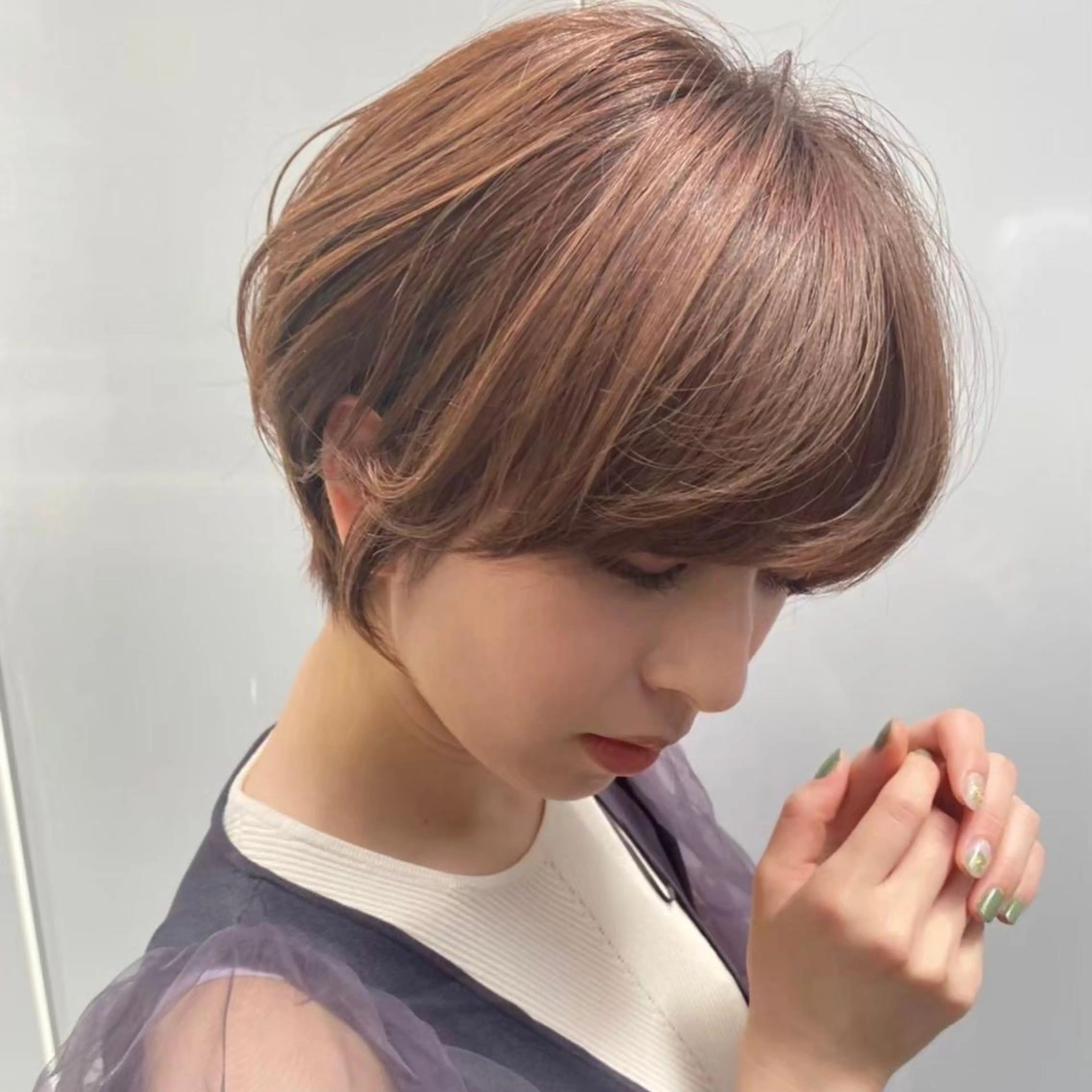 ショート カラー 🍎ハイトーンカラー /MANA🍎のヘアスタイル