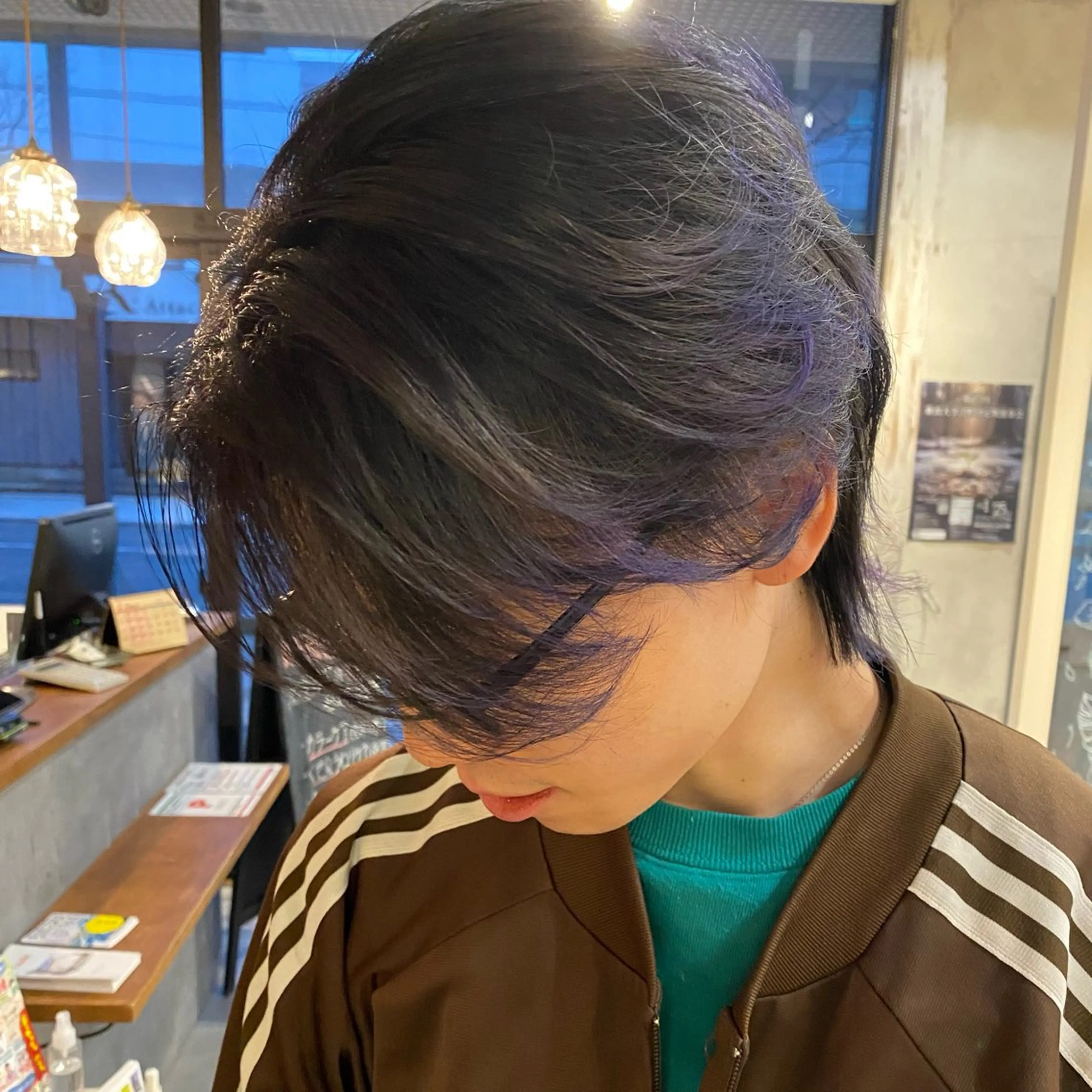 ショート ヘアカラー 透明感カラー🌿 ｛door｝髙橋輝のヘアスタイル