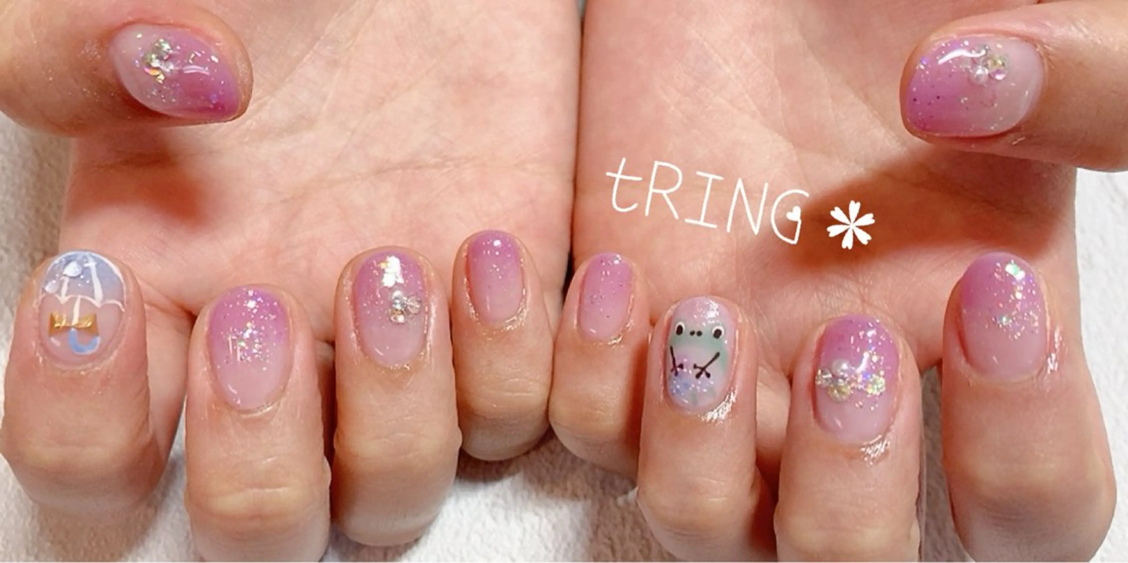 ネイル ハンドネイル tRING* しいの木台のネイルデザイン