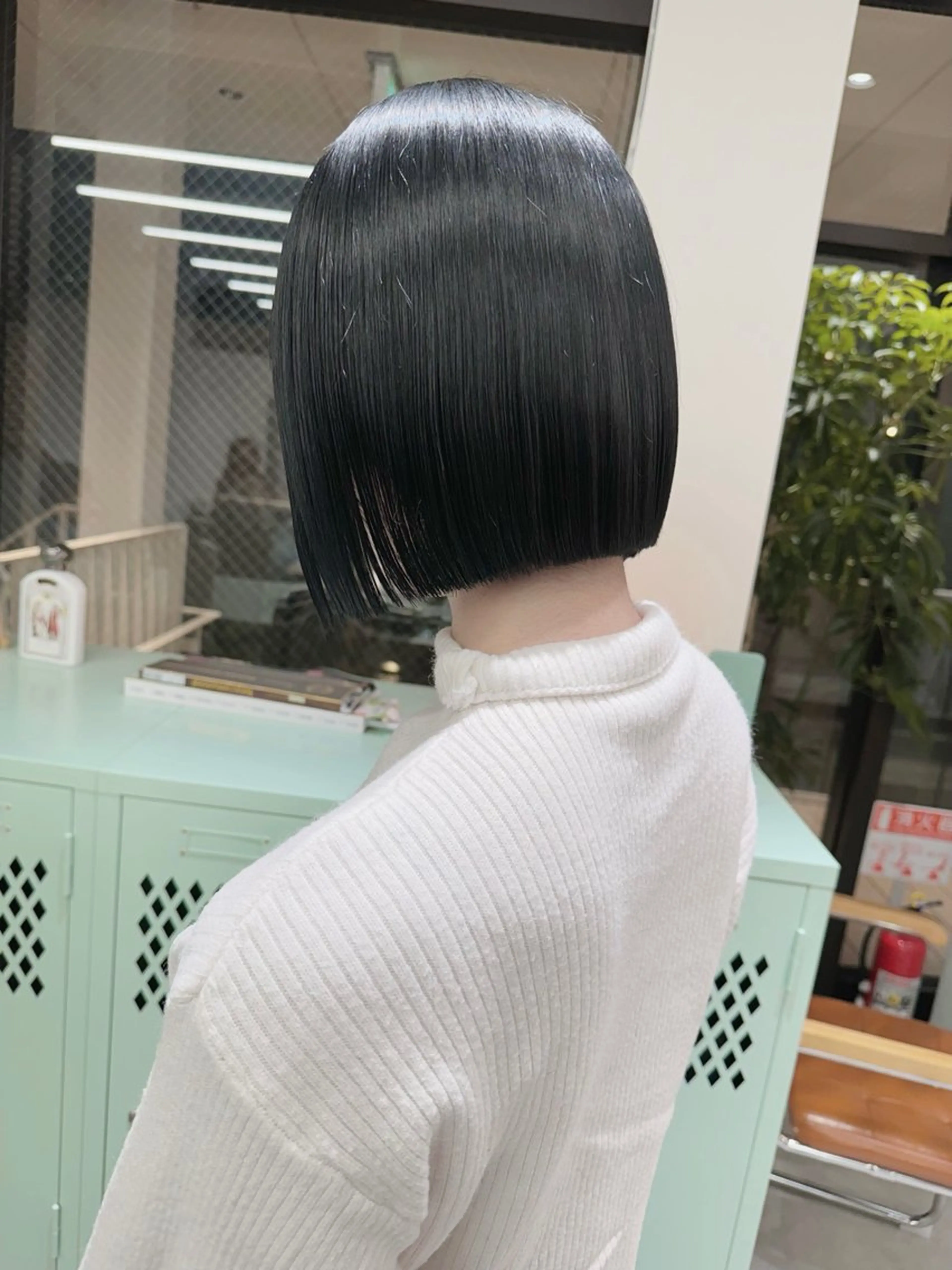 ショート ボブ タンバルモリ 韓国風ヘア 外ハネヘア カット ヘアカラー トリートメント hollo渋谷所属・タッセルボブ /DAIKIのヘアスタイル