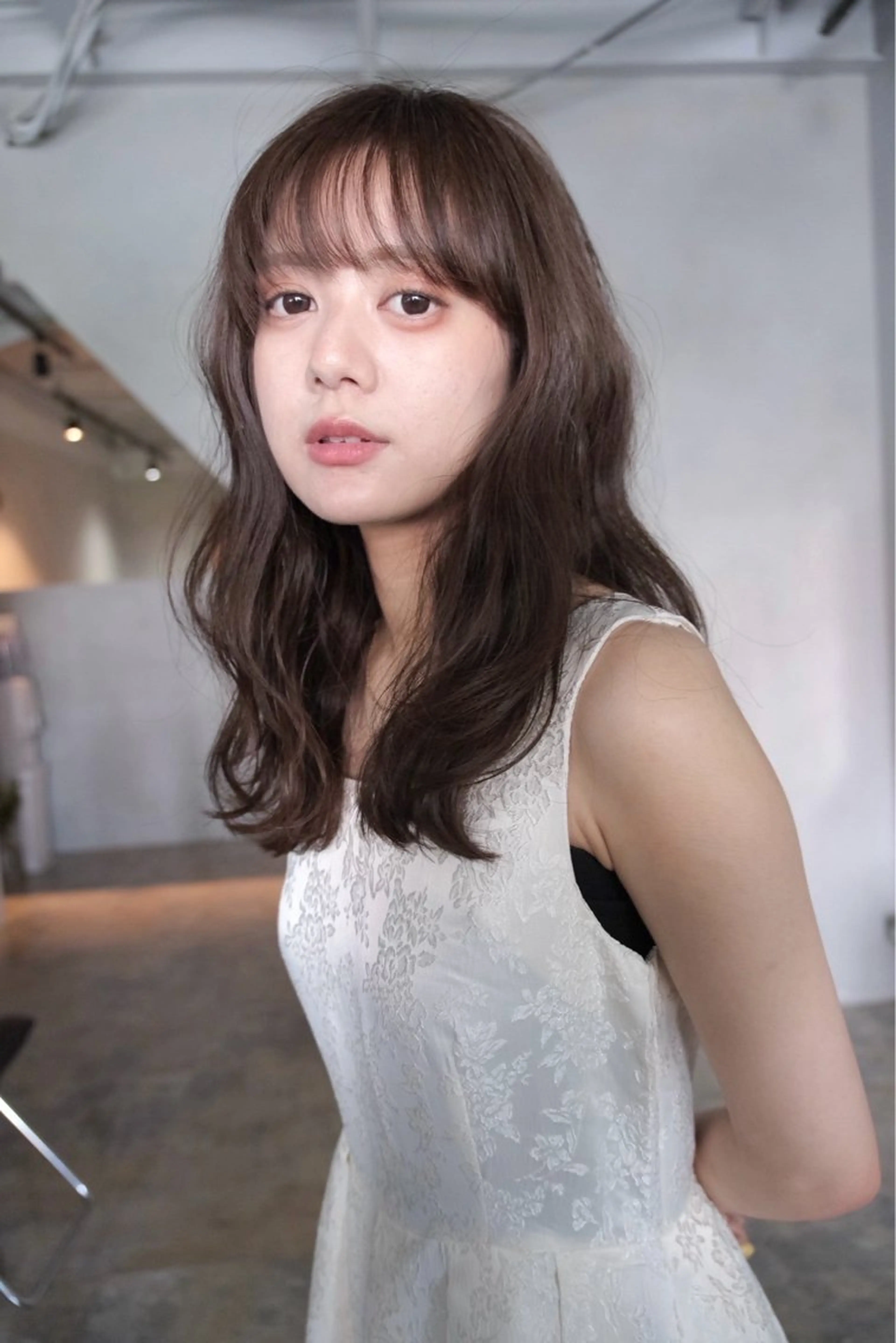 ミディアム カット トリートメント 髪質改善lab.em.梅田店所属・大森 一慶のヘアスタイル