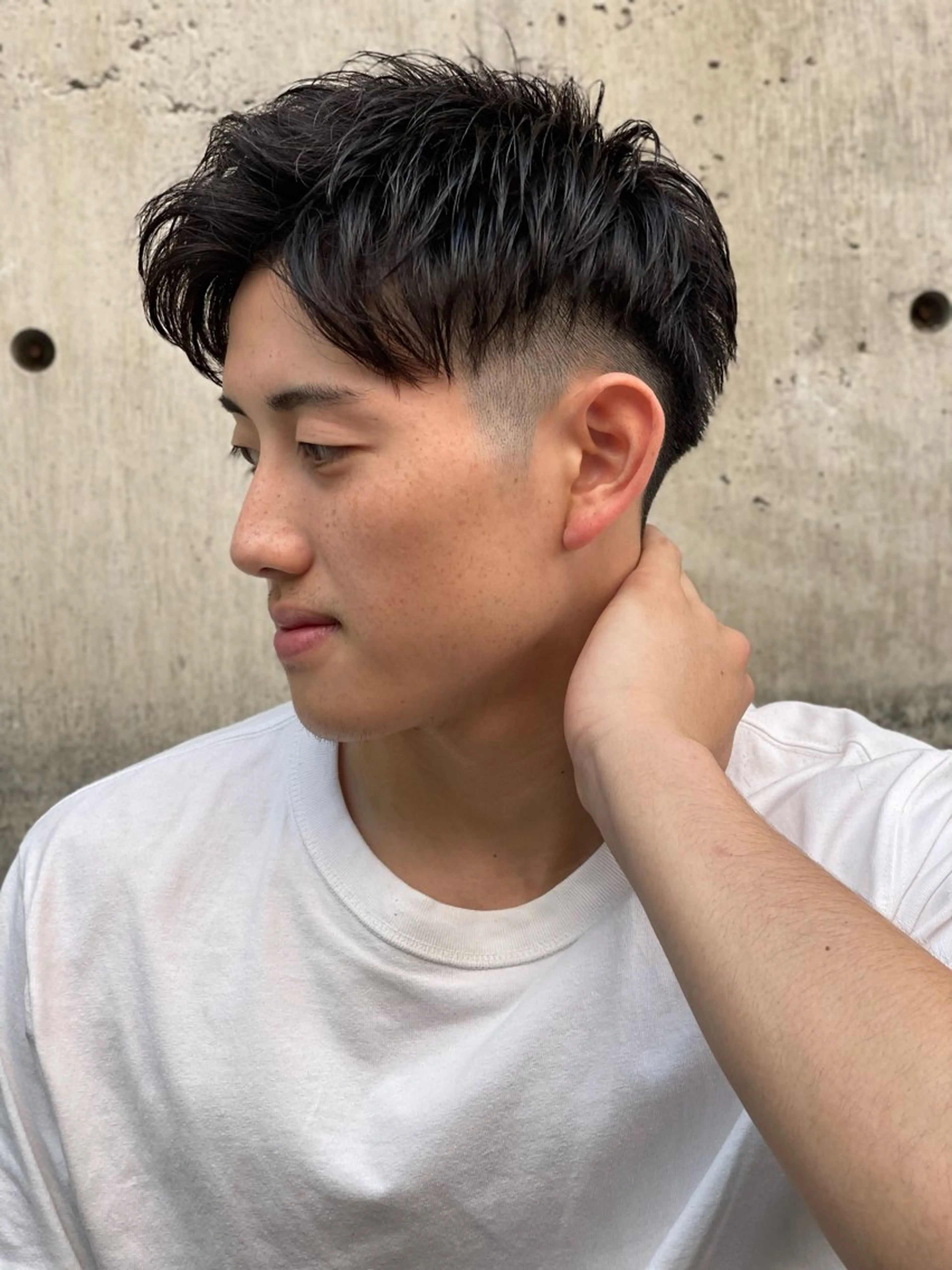 ショート メンズ 浅見 天翔のヘアスタイル
