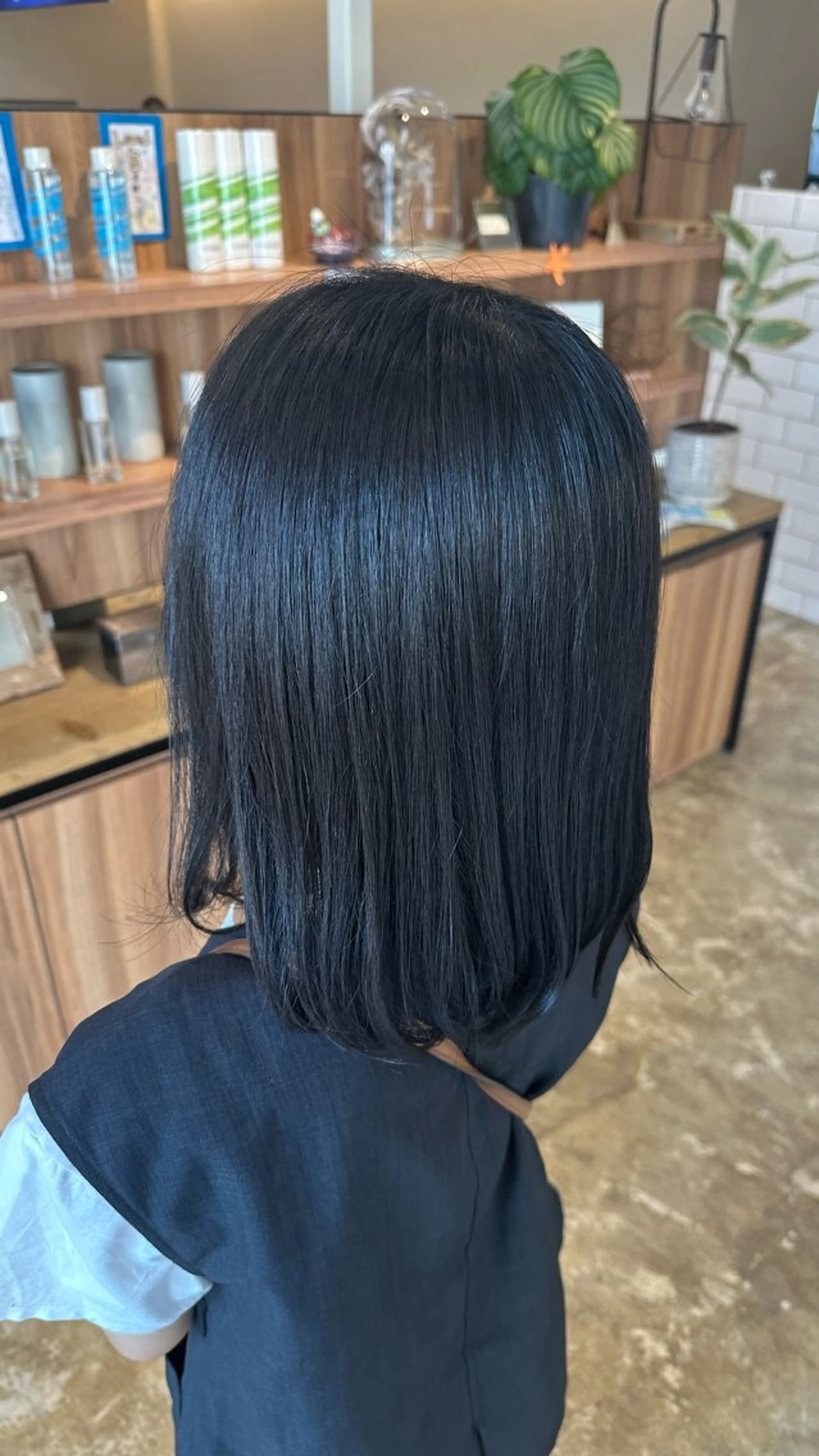 カラー 北川 ななのヘアスタイル