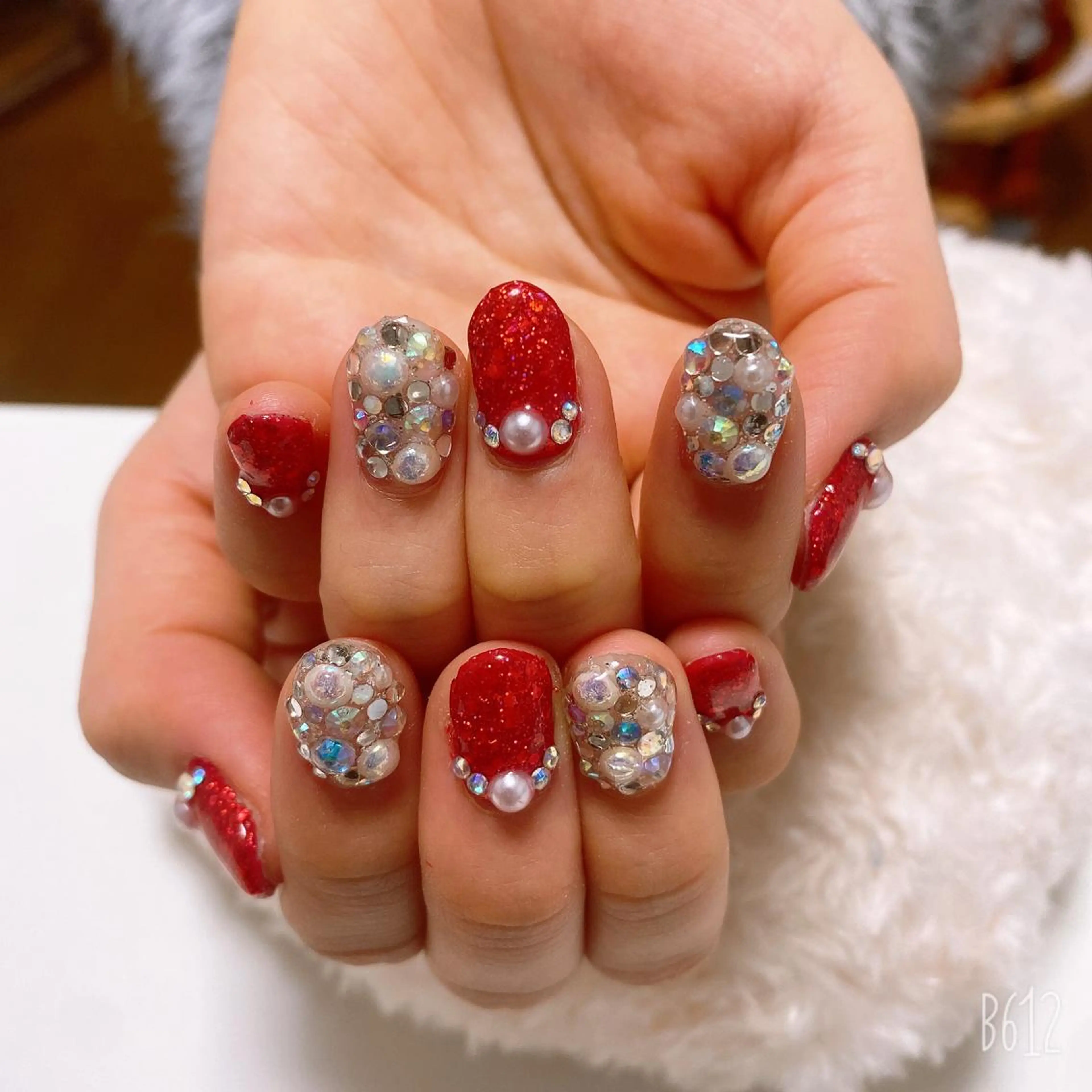 ネイル The Best Beauty受付担当のヘアスタイル